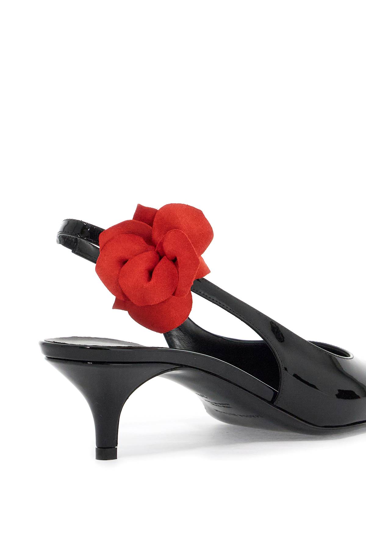 Shop Magda Butrym Slingback Dã©colletã© In Black (black)