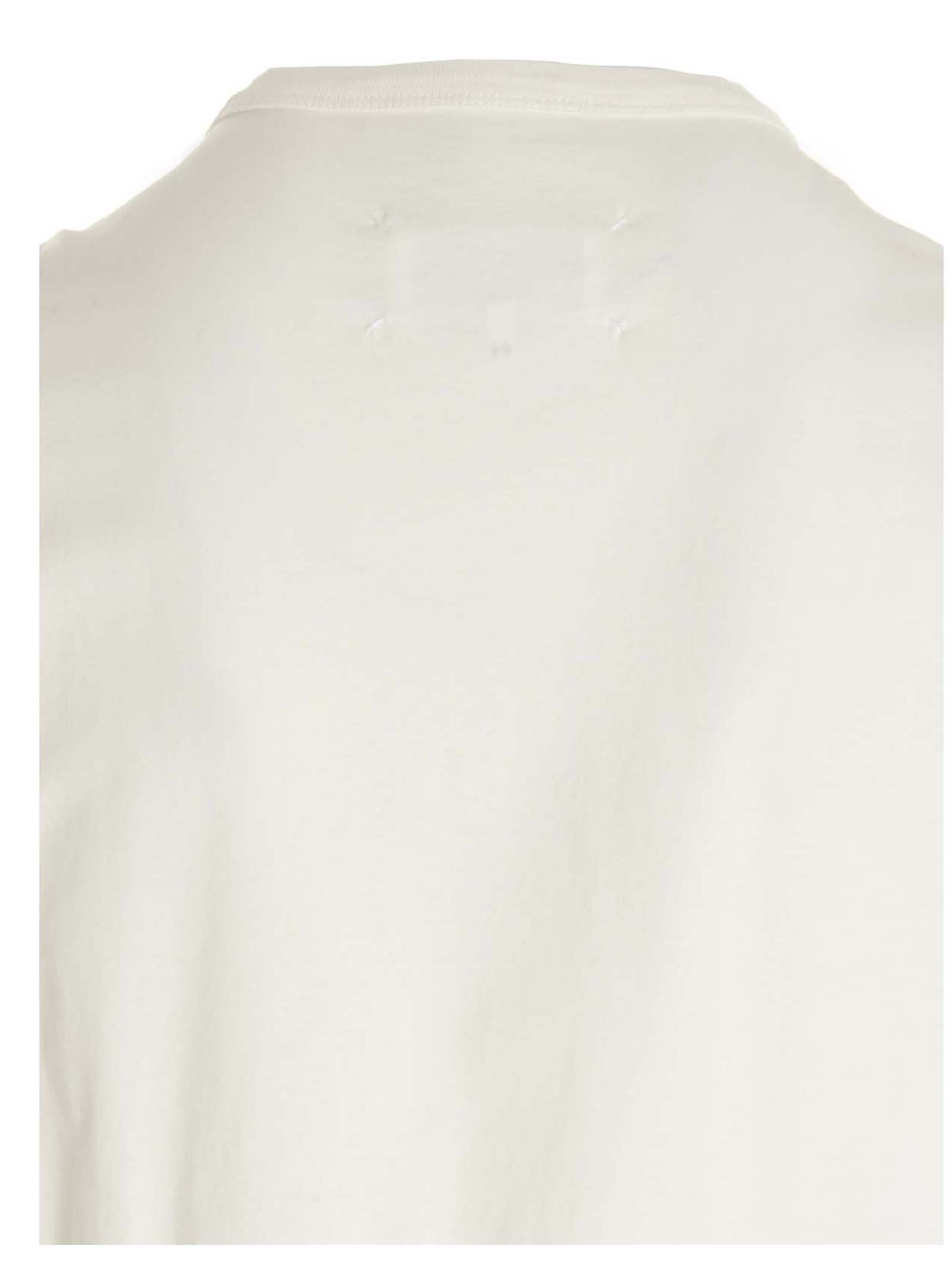 Shop Maison Margiela Paris T-shirt In White