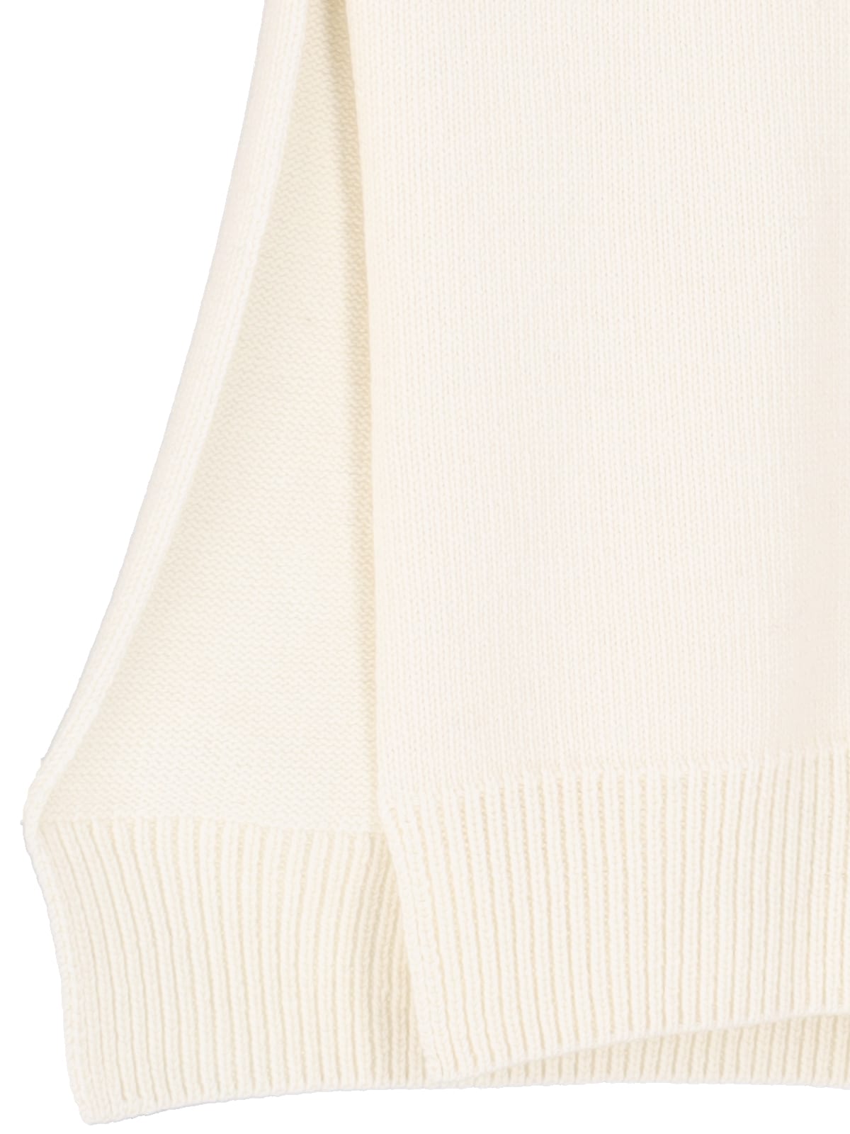 Shop Jil Sander Wool Crew Neck Sweater In Crema