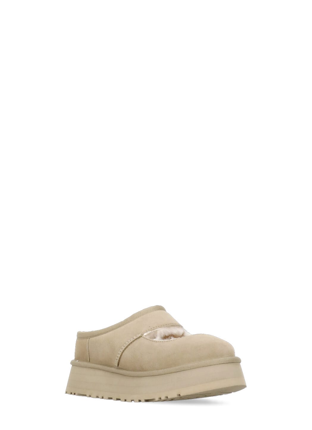 Ugg Beige Bea Mary Jane Slippers