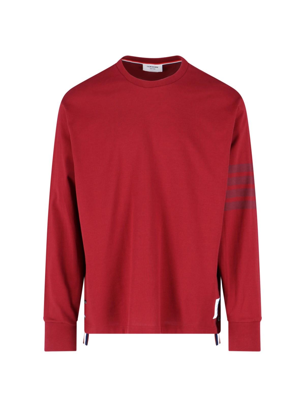 Shop Thom Browne 4-bar Sweater In Bordeaux