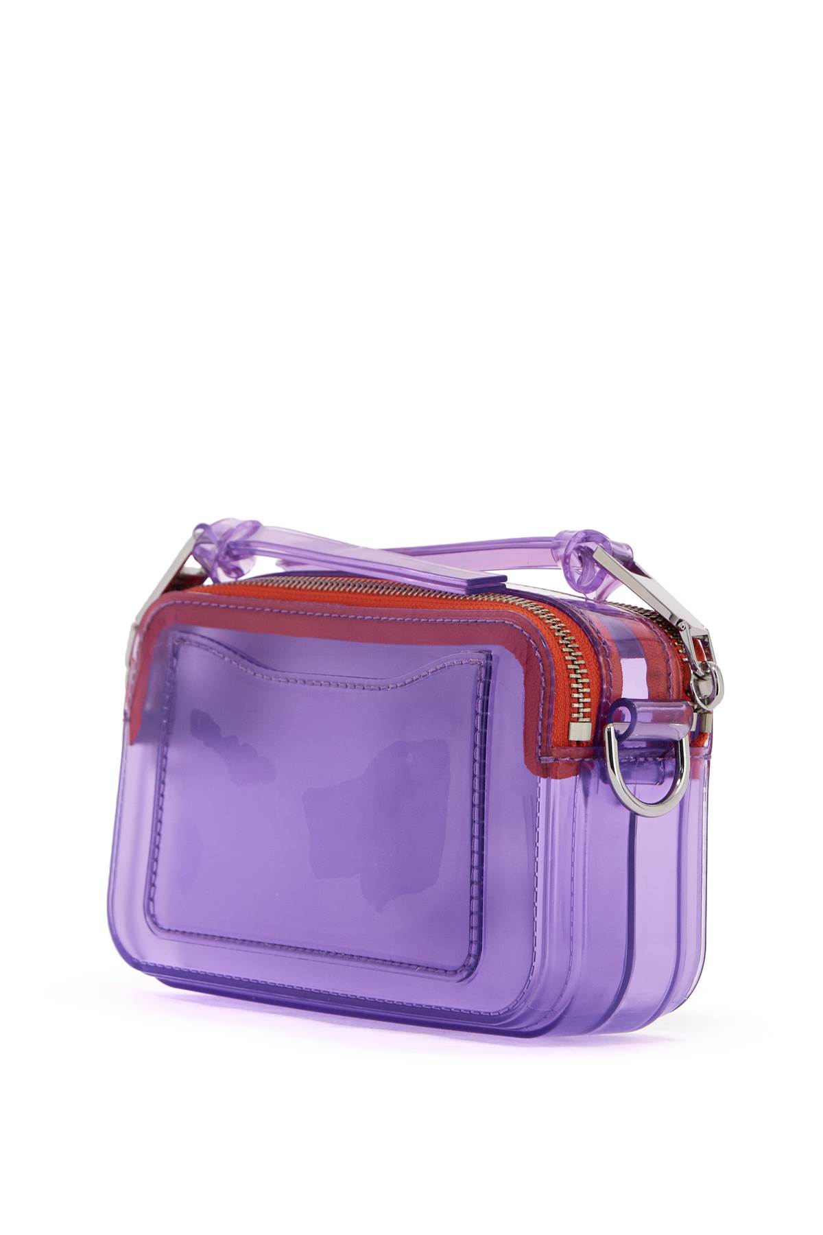 Shop Marc Jacobs The Jelly Snapshot Shoulder Bag In Wisteria