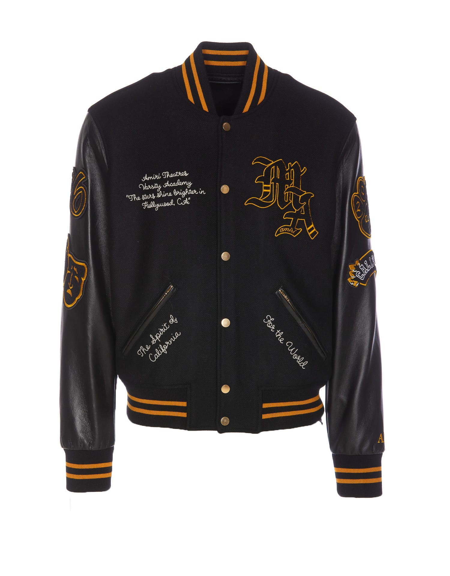 AMIRI AMIRI LION VARSITY JACKET 