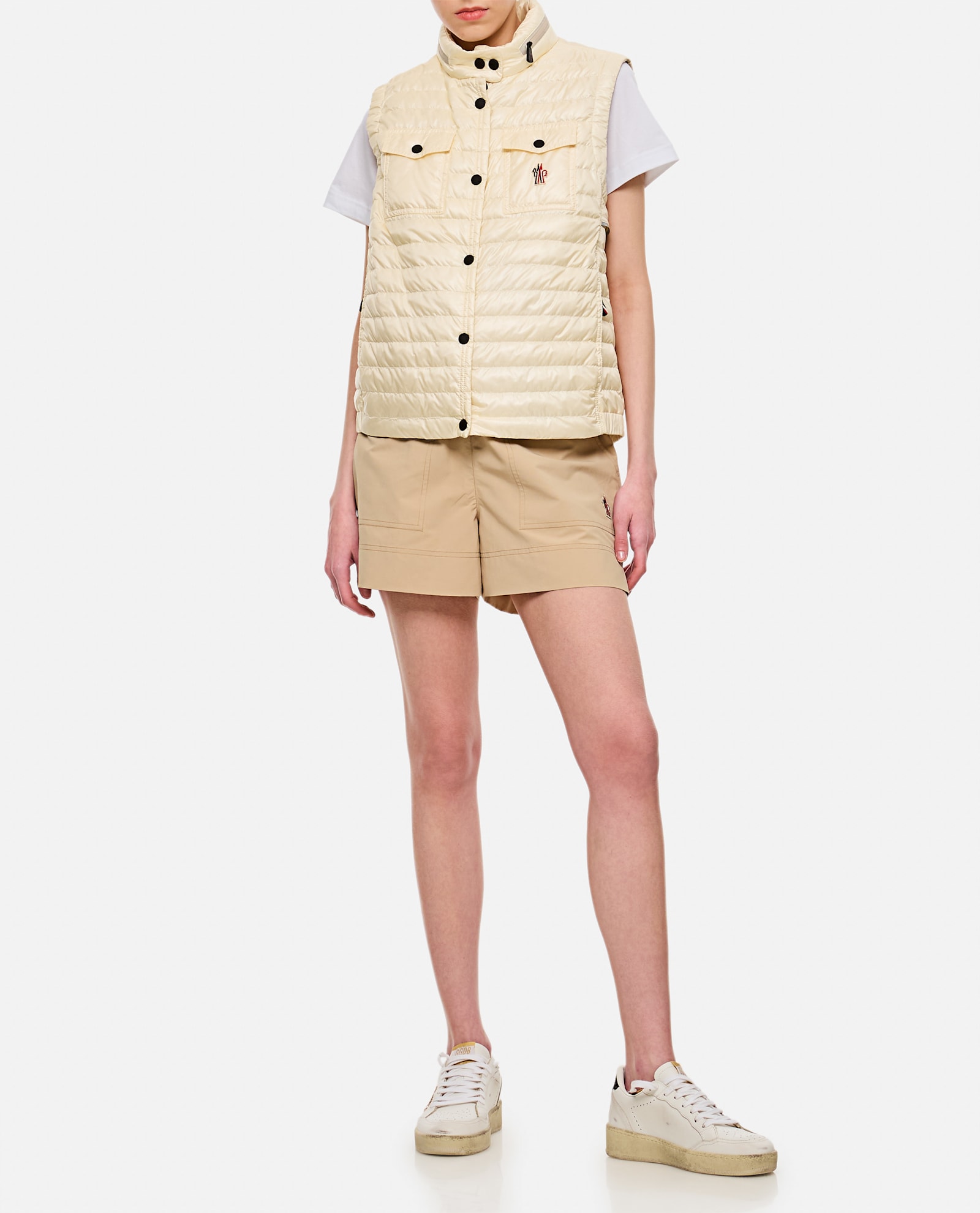 Moncler Gilet In White