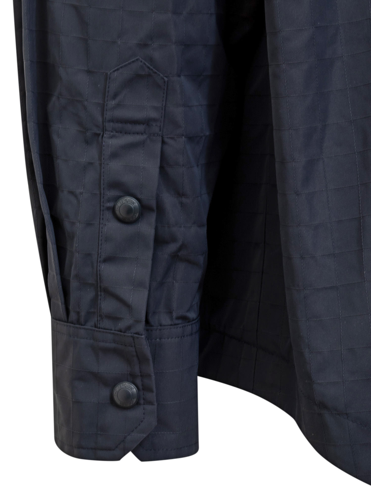 Thom Browne Oversize Shirt With Stitching In Navy