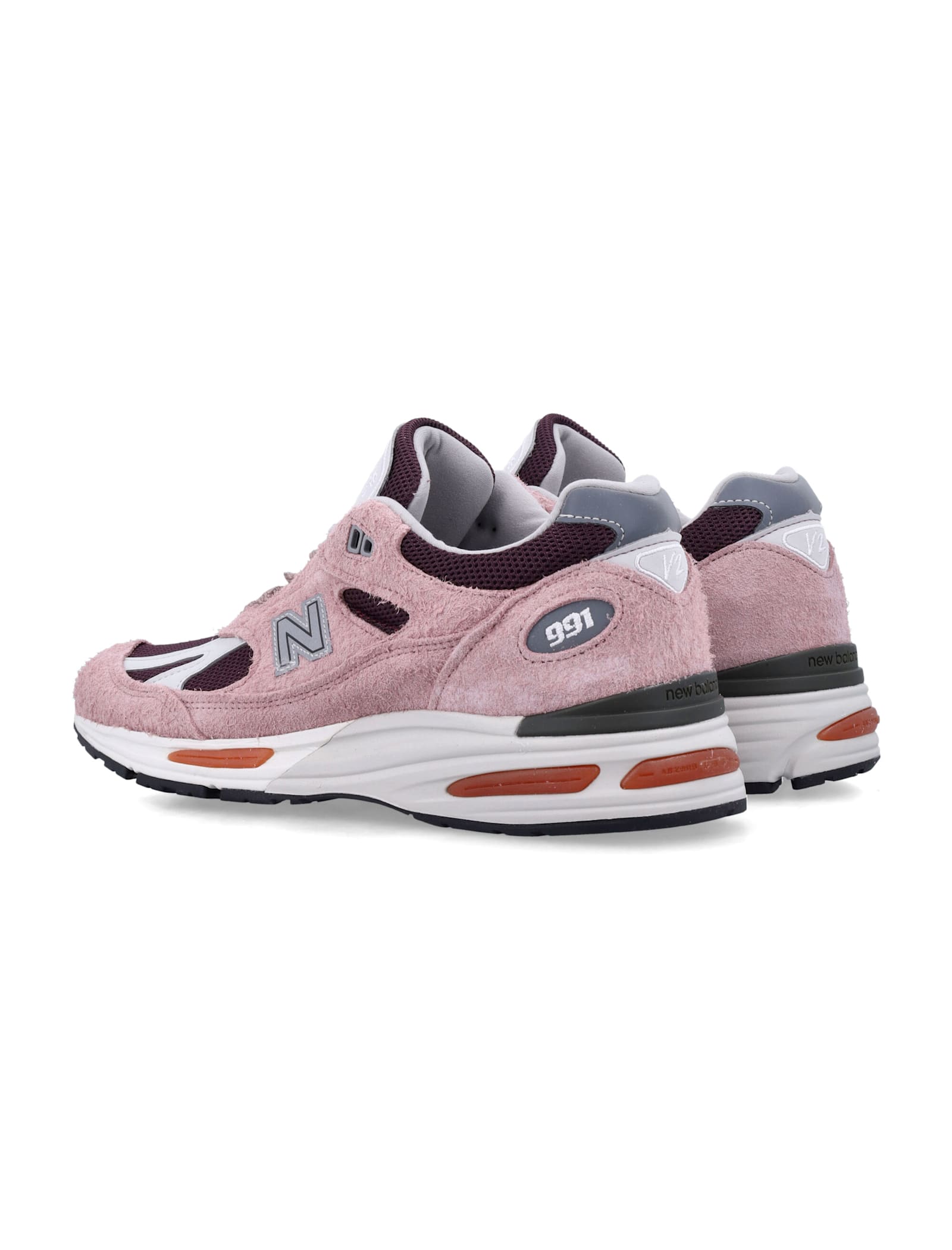 New Balance Made In Uk 991v2 Pink In Pink