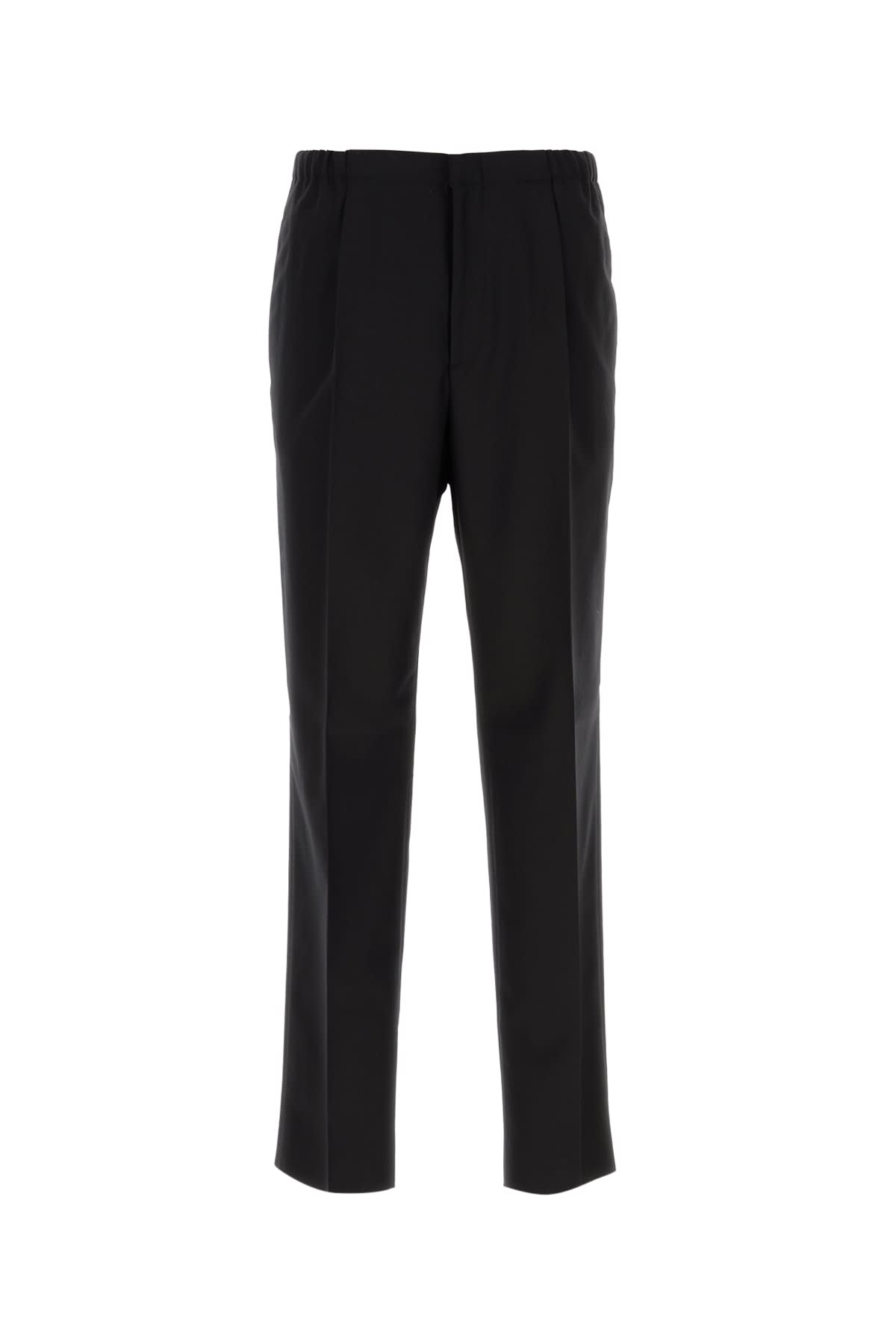 Shop Fendi Pantalone In Black