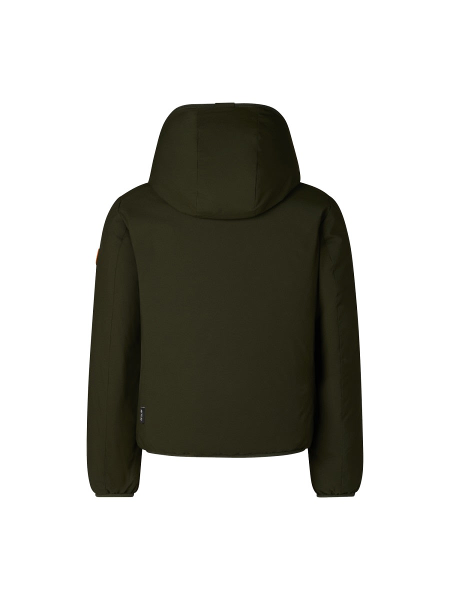 Shop Save The Duck Hooded Jacket In Green