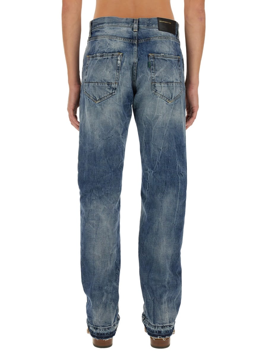 Department Five Department 5 Man Jeans Blue Size 33 Cotton In Blue