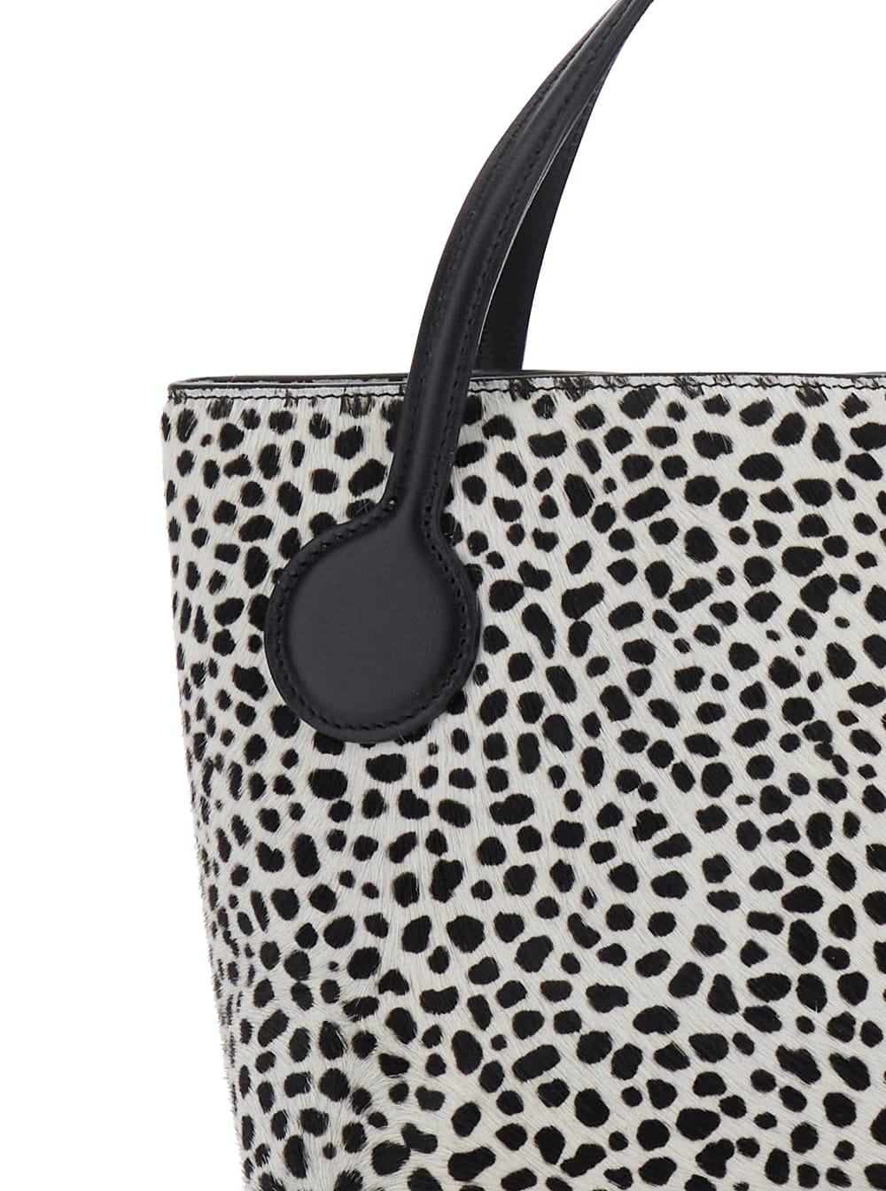 Little Liffner Sprout Tote Micro In Gray