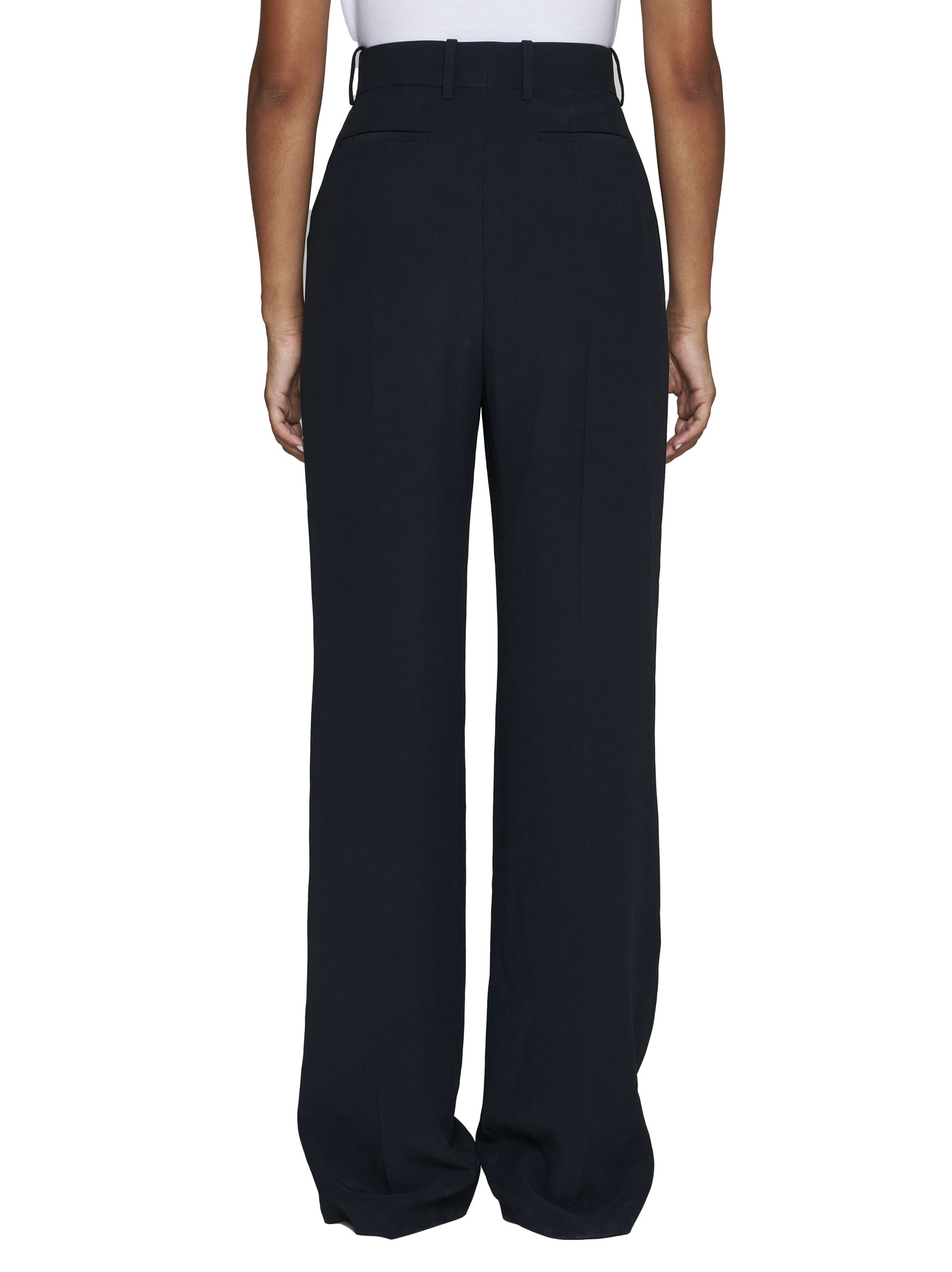 Shop Alexander Mcqueen Pants In Black