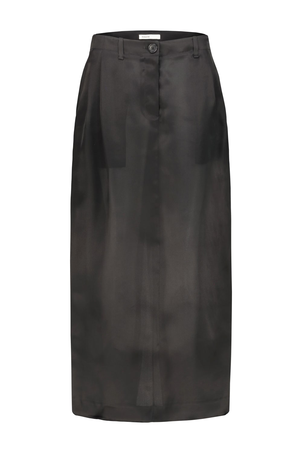 Khaite Logo Patch And Detachable Self-tie Fastening At Face....