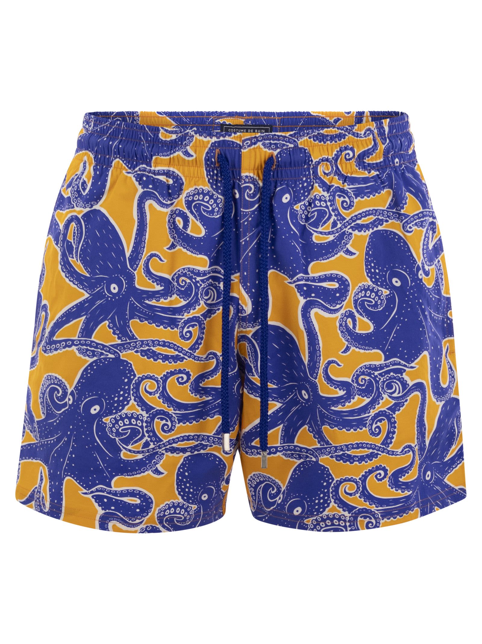 Vilebrequin Moorise Patterned Short Beach Shorts