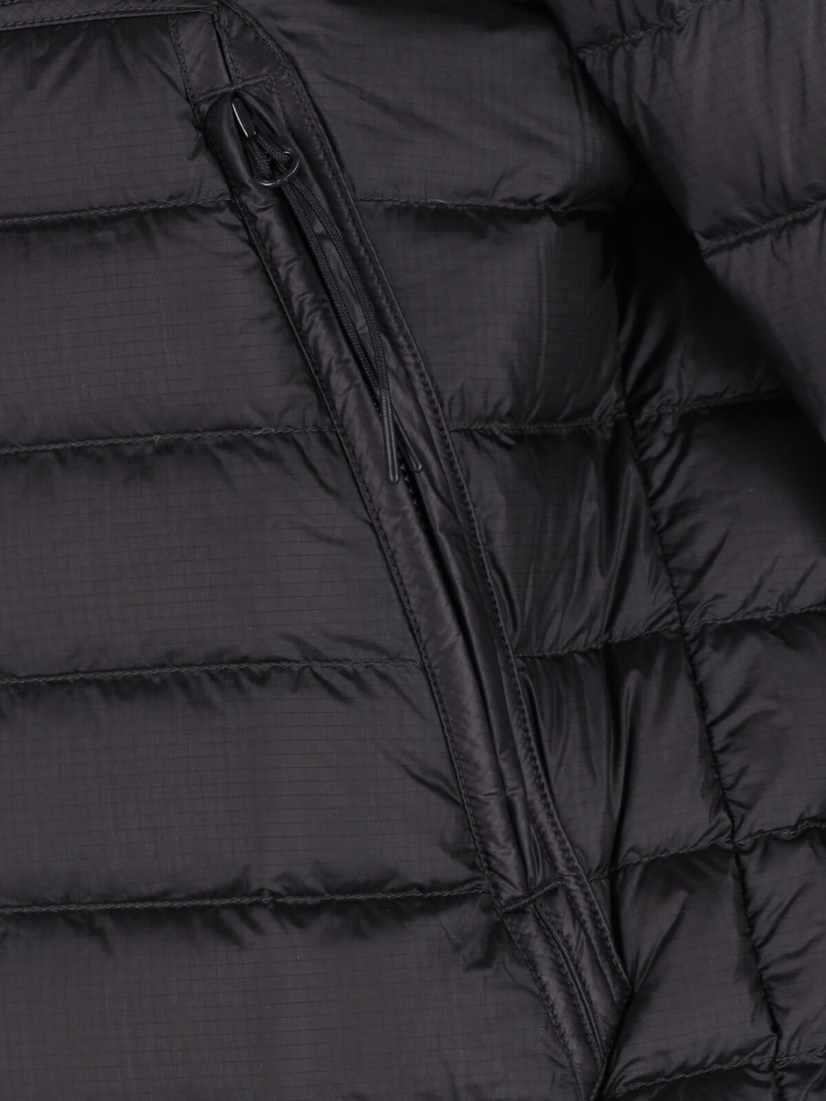 C.p. Company Padded Down Jacket In Black
