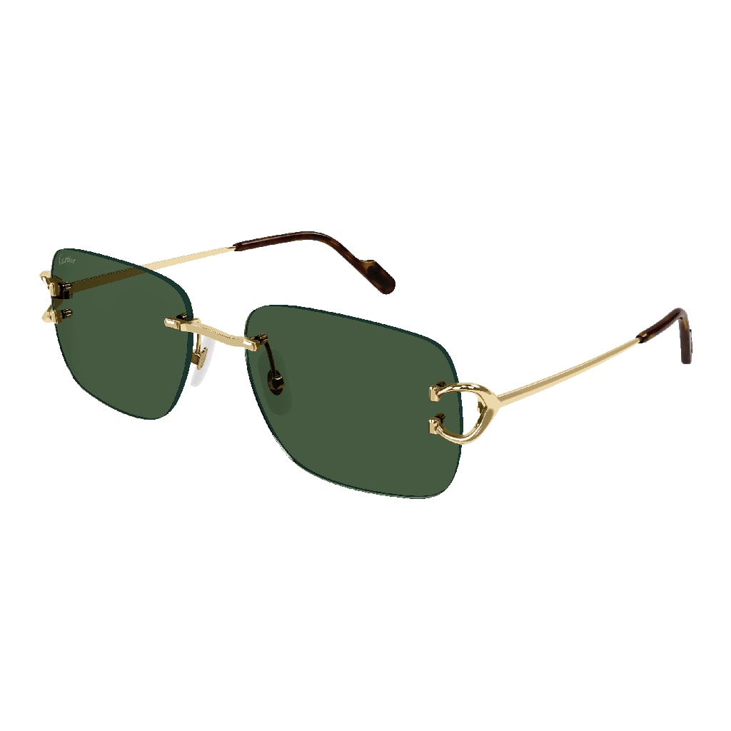 Shop Cartier Ct0330s 002 Sunglasses