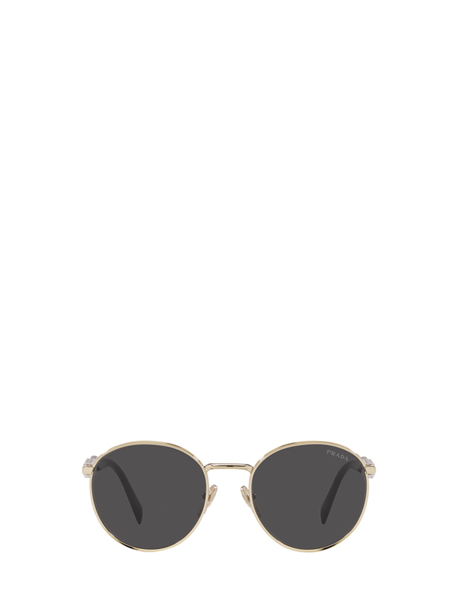 Prada Pr 56zs Pale Gold Sunglasses