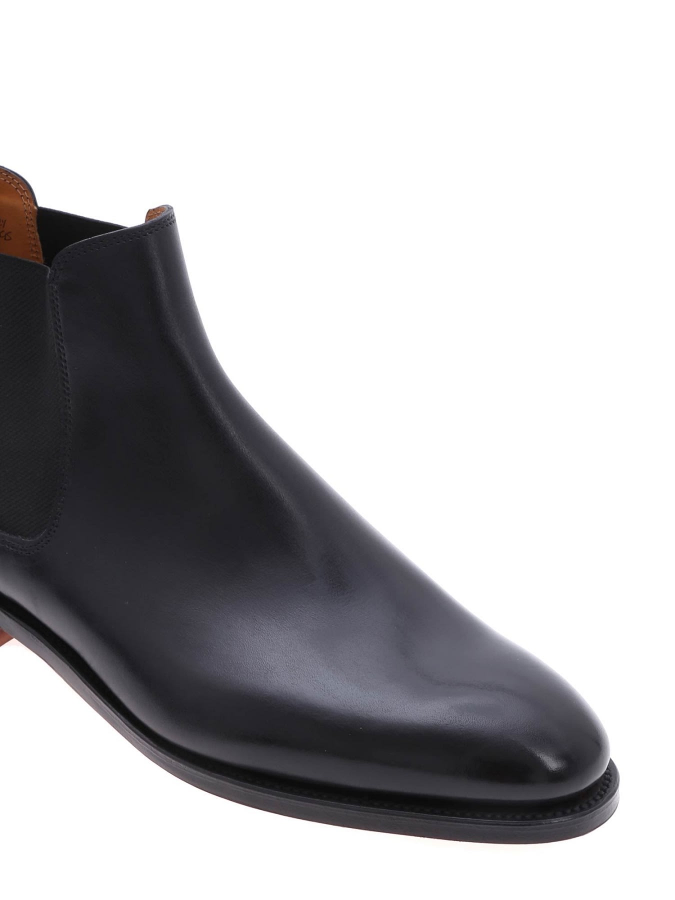 Shop John Lobb Lawry Calf In R Black