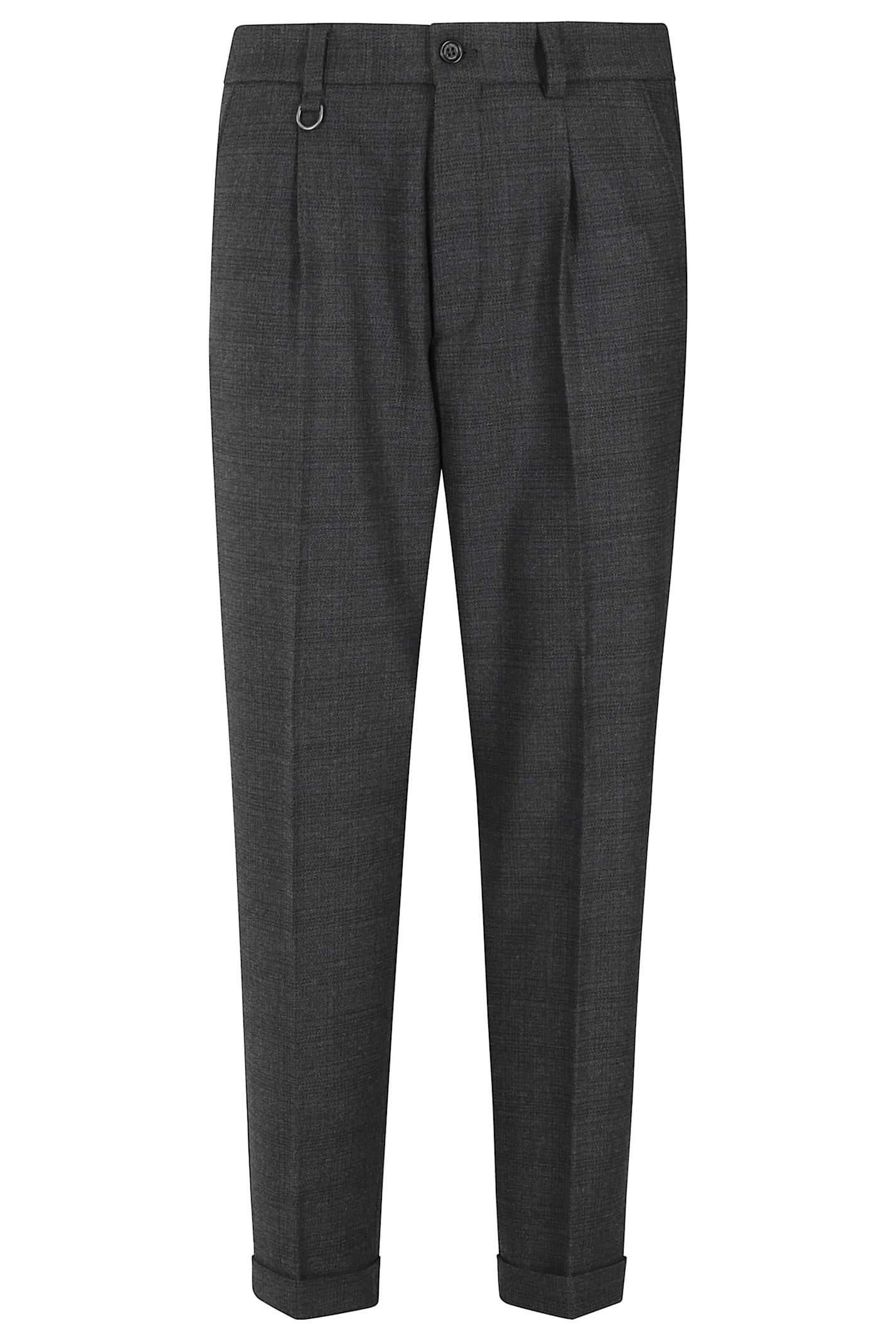 Paolo Pecora Pantalone Tessuto In Black