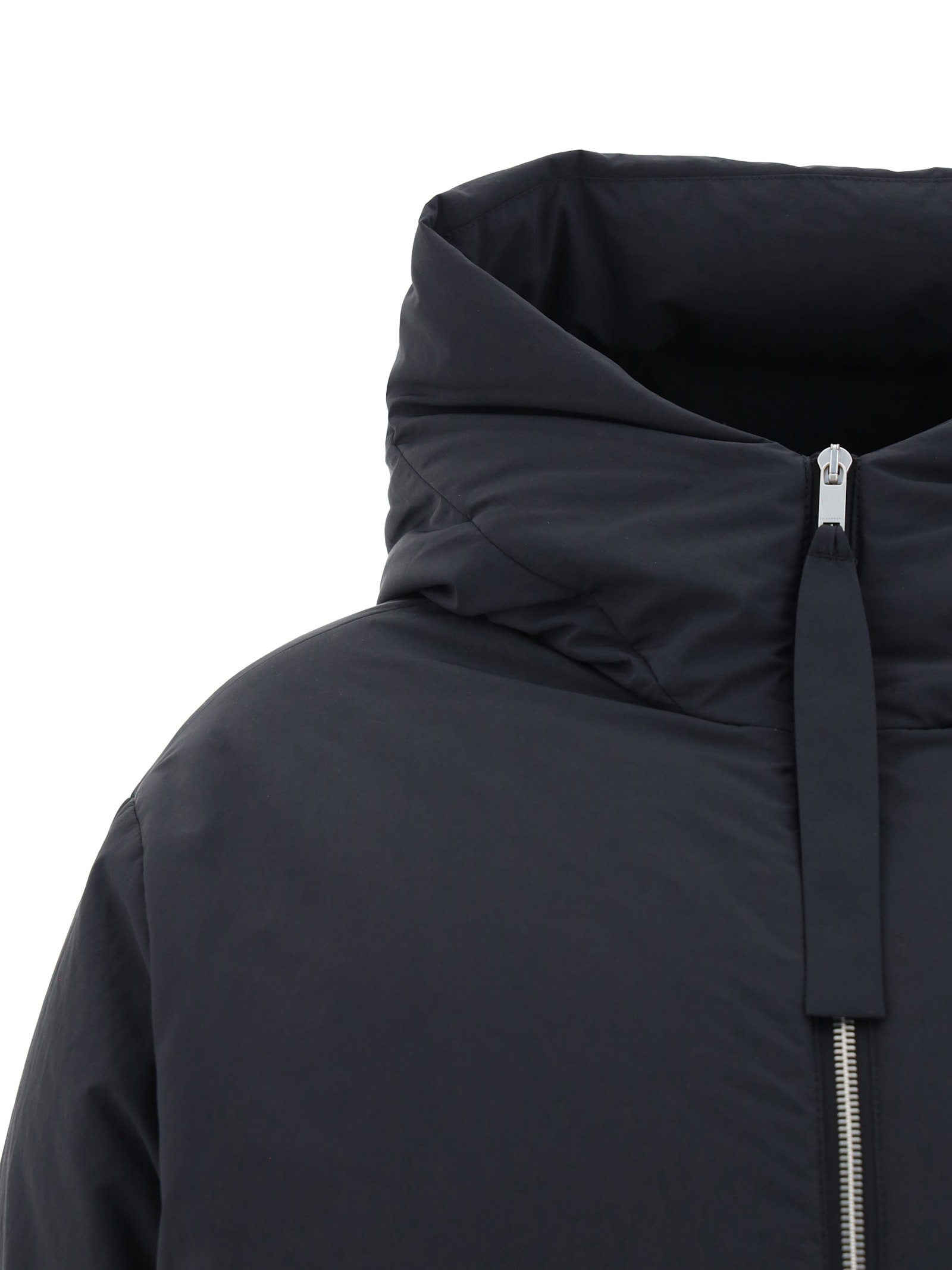 Shop Jil Sander Down Jacket In Black