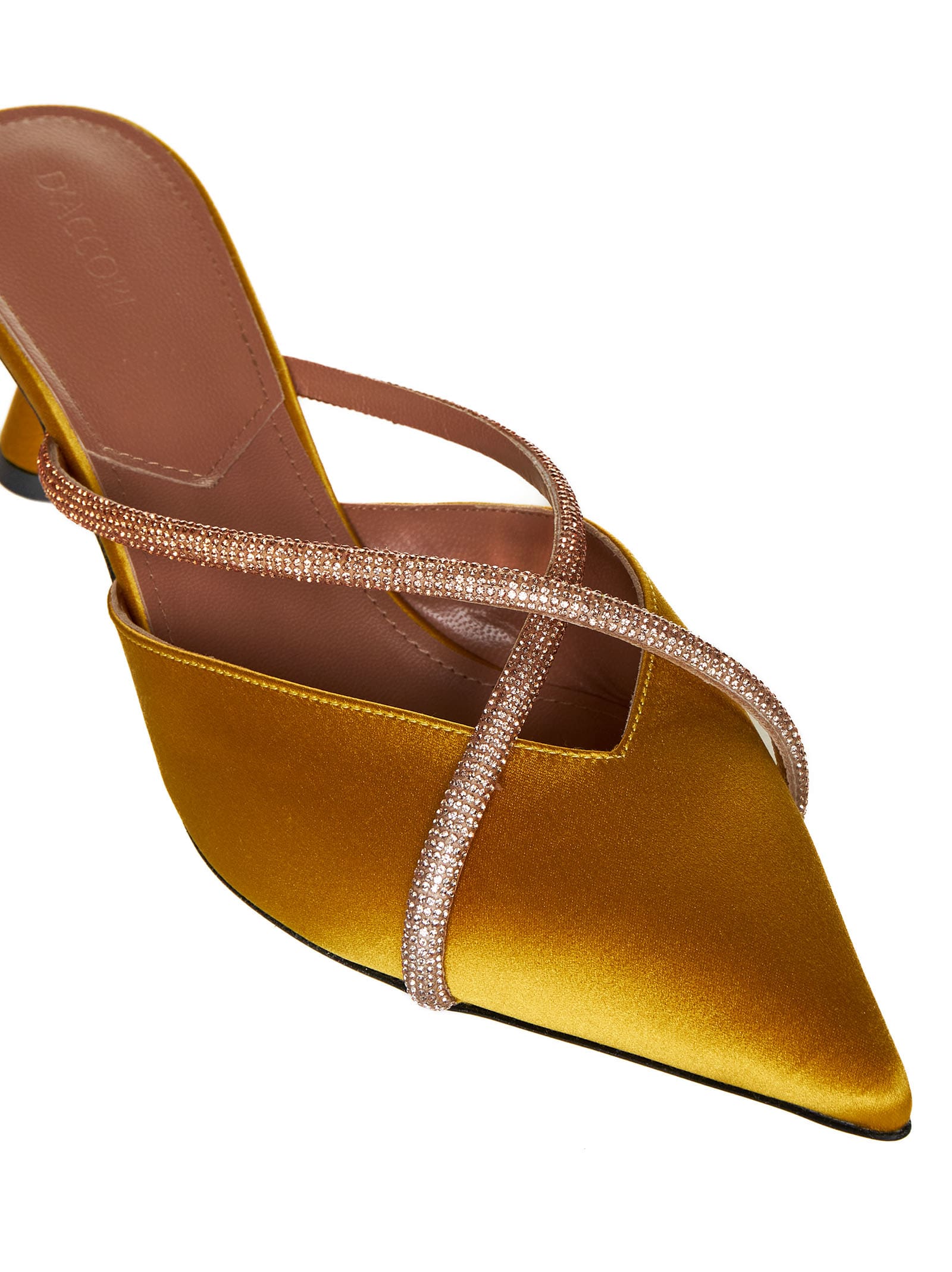 Shop D’accori Sandals In Hellow Yellow