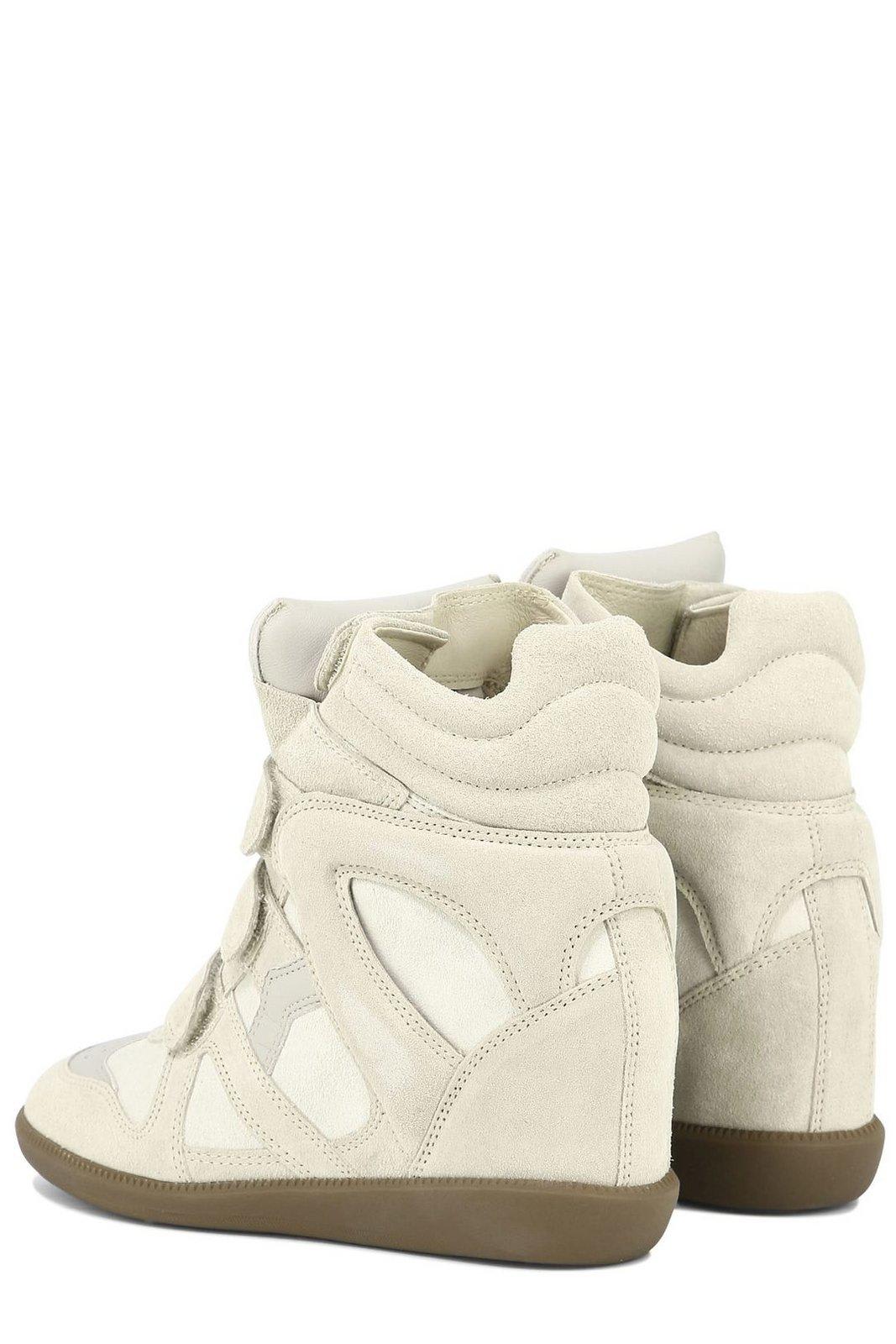 Isabel Marant Bekett High-top Sneakers In Ecru