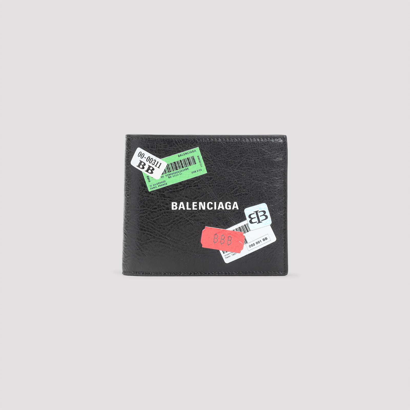 Balenciaga Cash Square Fold Wal In Multi