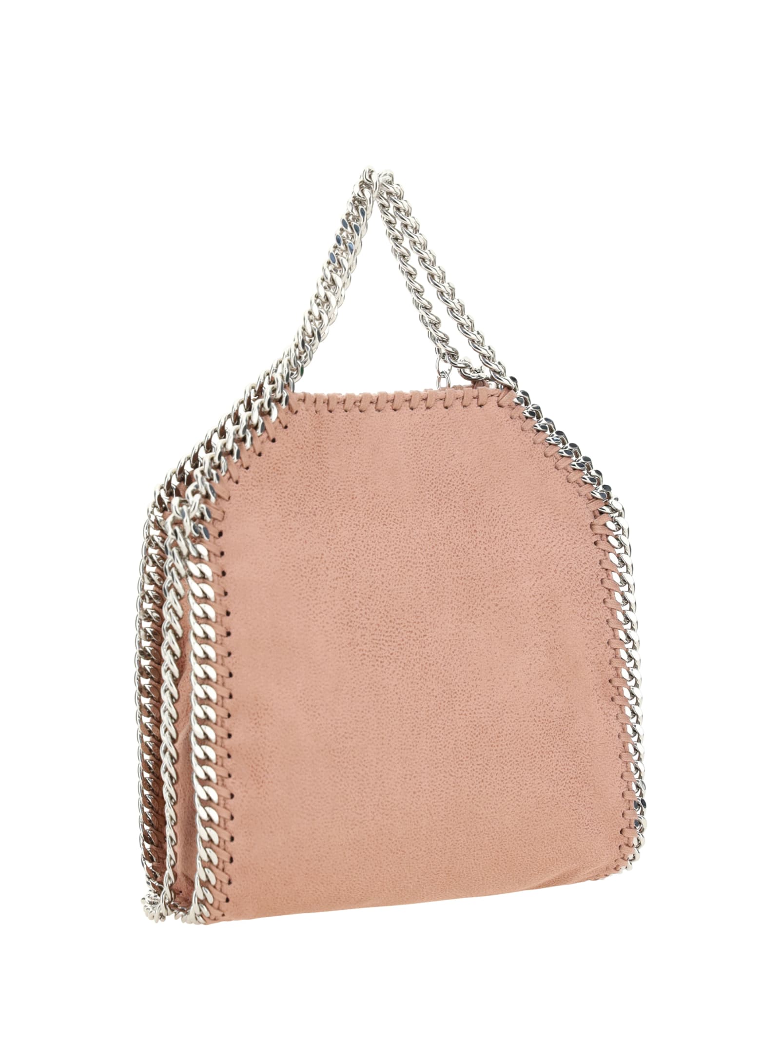 Shop Stella Mccartney Tiny Tote Shoulder Bag In Pink