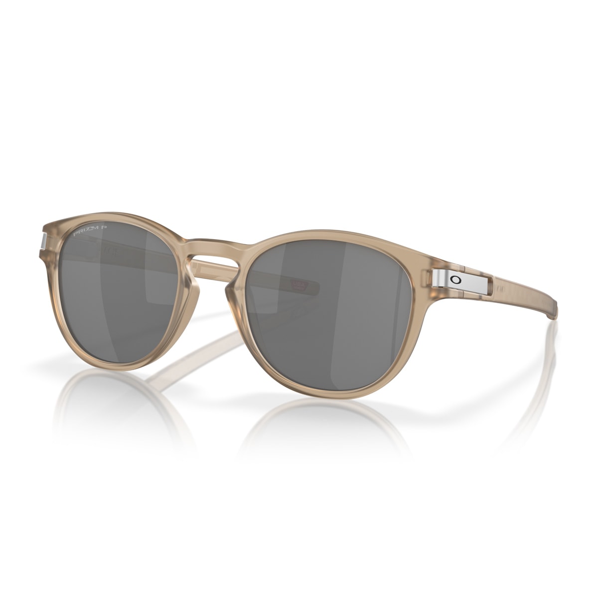 Oakley Oo9265 Latch 926568 Seppia Opaco Polarizzato Sunglasses In Gray