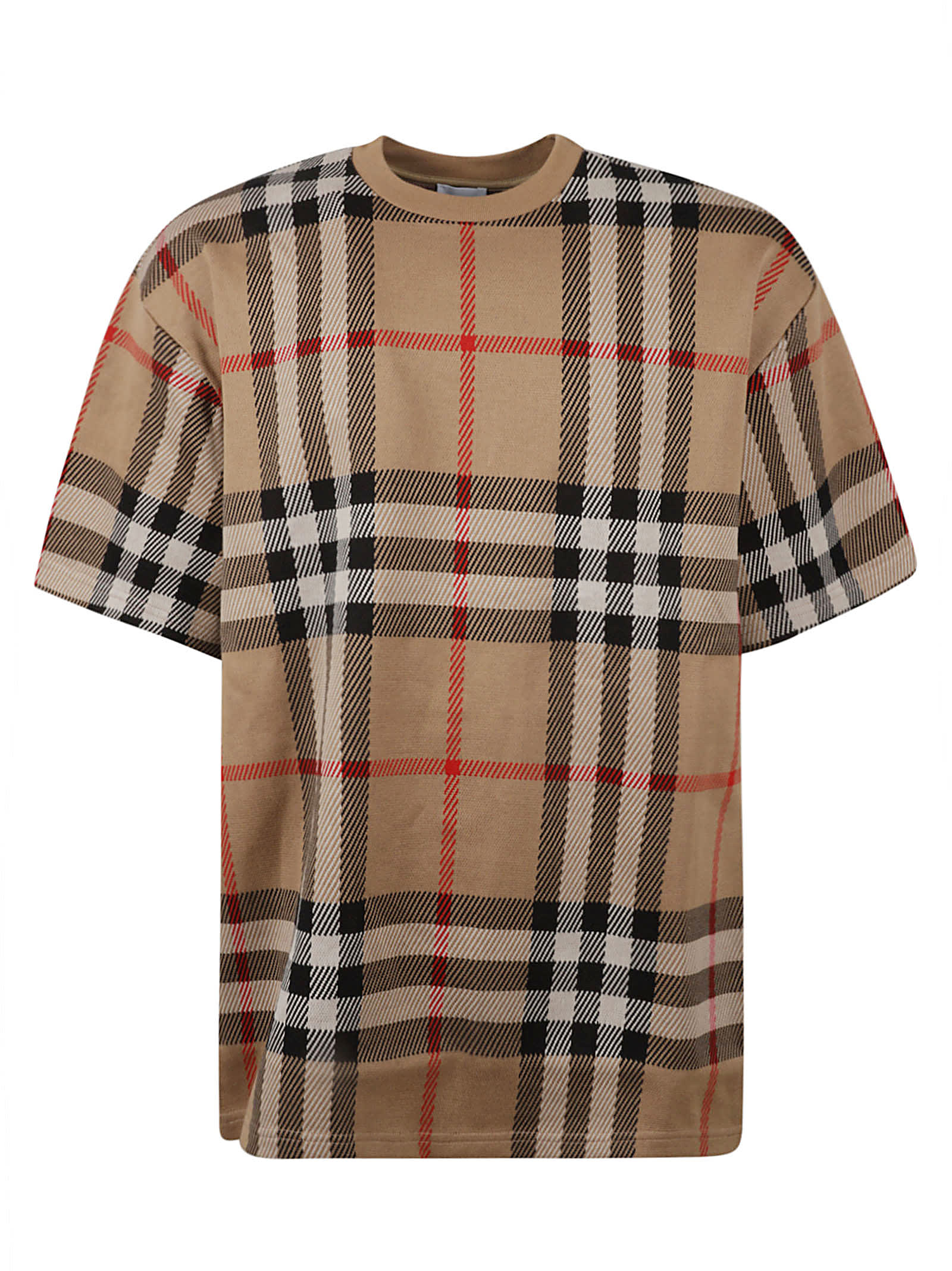 Burberry Ferry T-shirt In Archive Beige