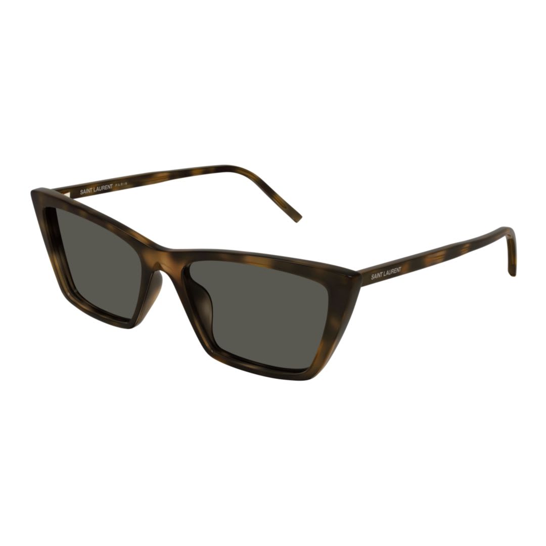 Saint Laurent Sl 737ica Thin-003 Havana-havana-grey