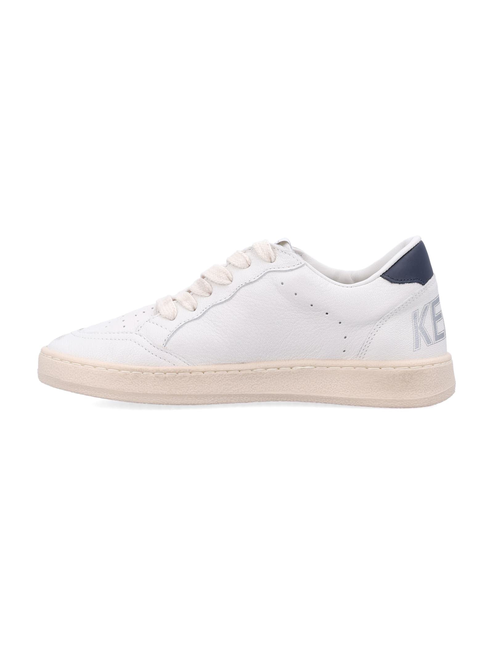 Golden Goose Kid - Ball Star New Sneaker In White