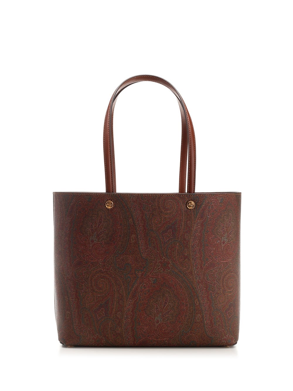Shop Etro Essential Large Tote In Brown