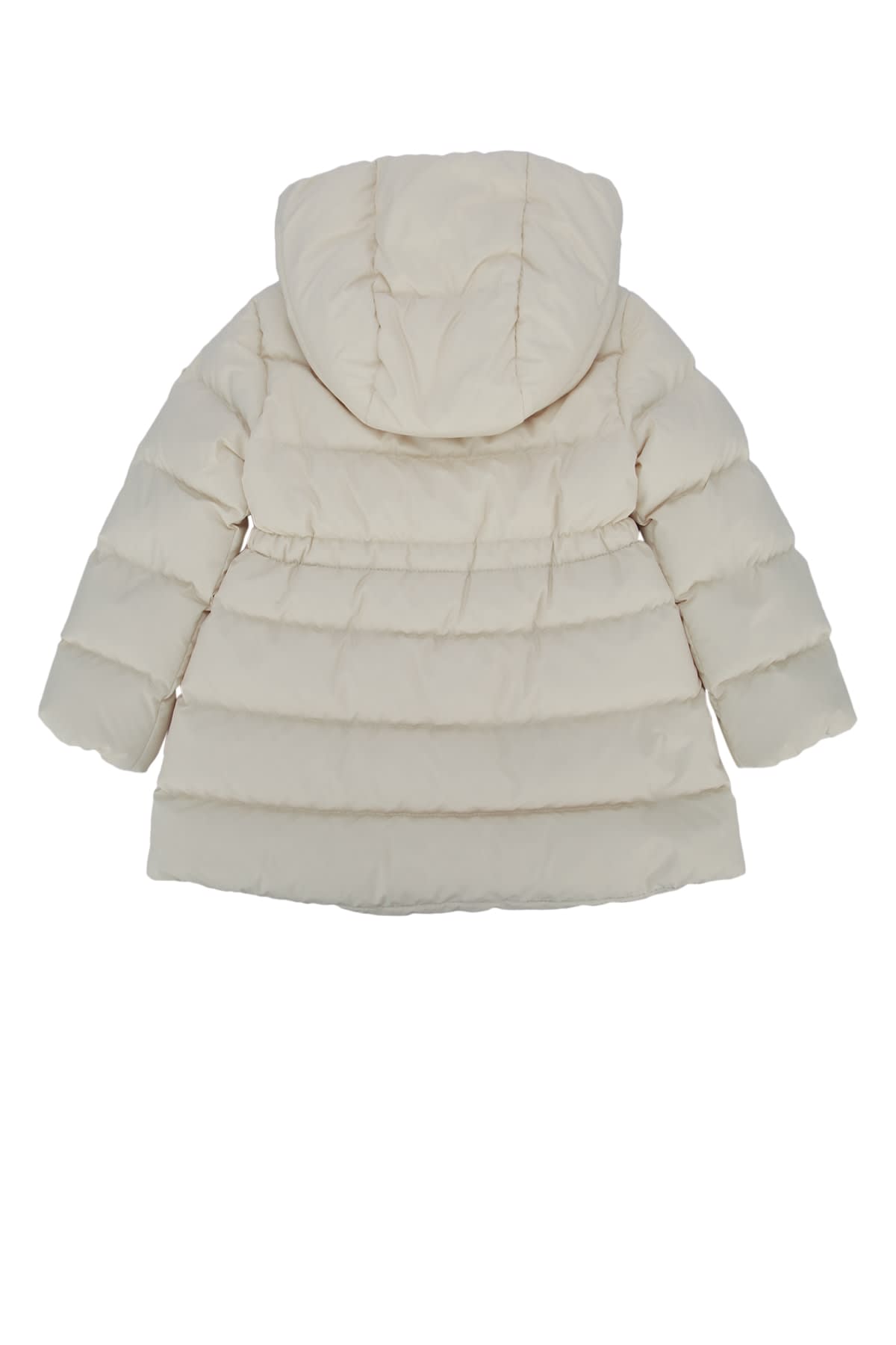 Moncler Baby Molan Long Park In Neutral