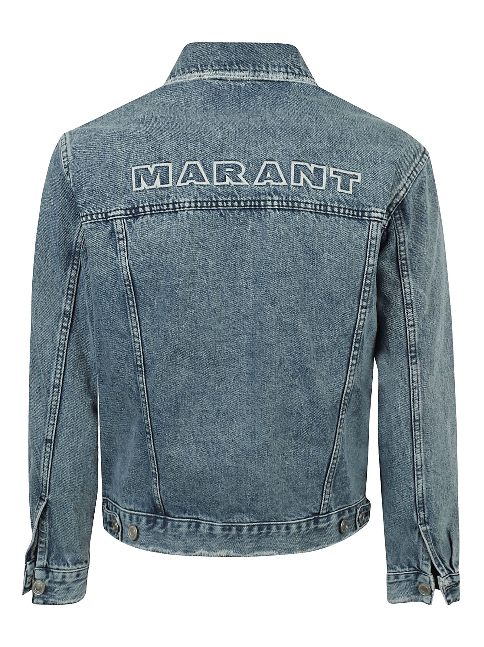 Shop Isabel Marant Jango Denim Jeans In Blue