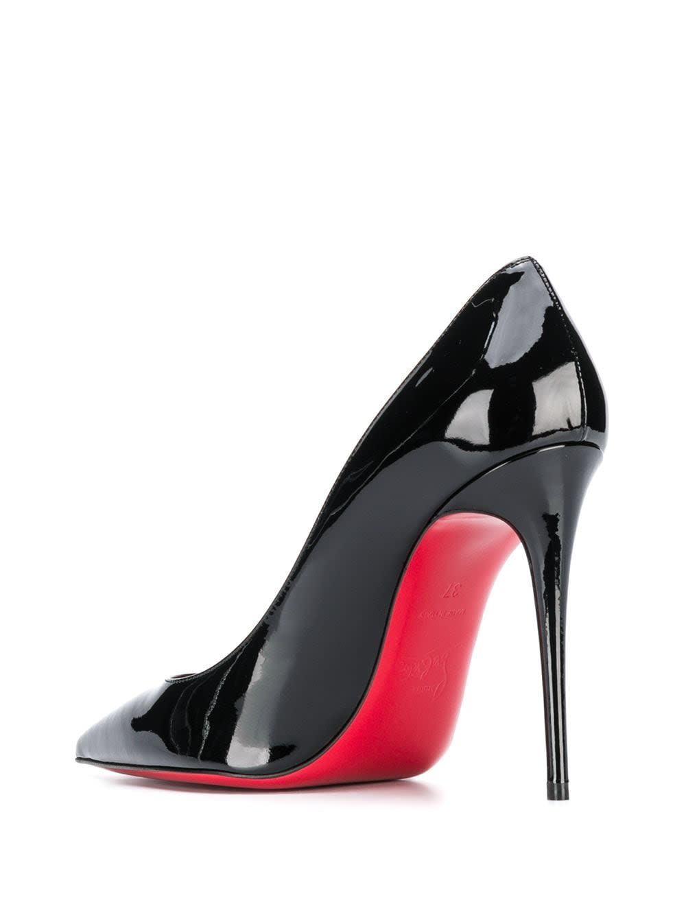 Christian Louboutin Kate Patent Leather Pumps In Multi