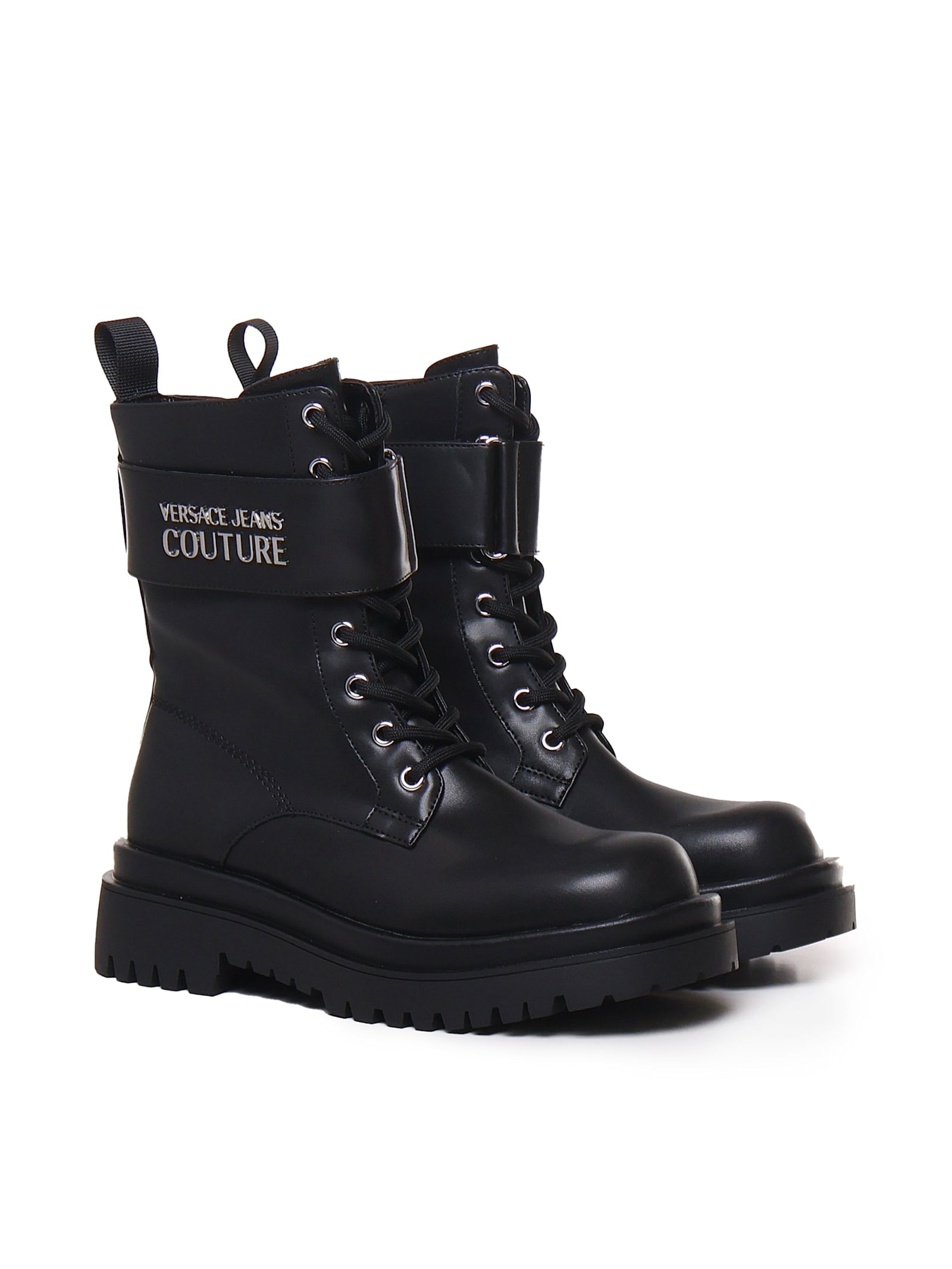 Shop Versace Jeans Couture Boot Drew In Black