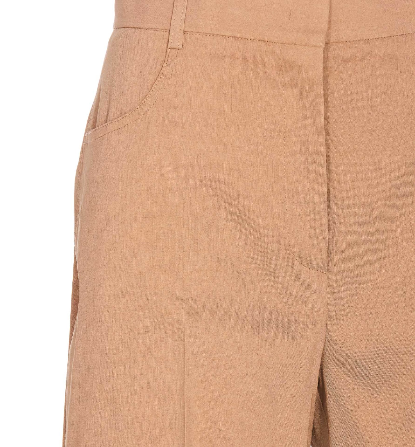 Shop Pinko Protesilao Pants In Brown