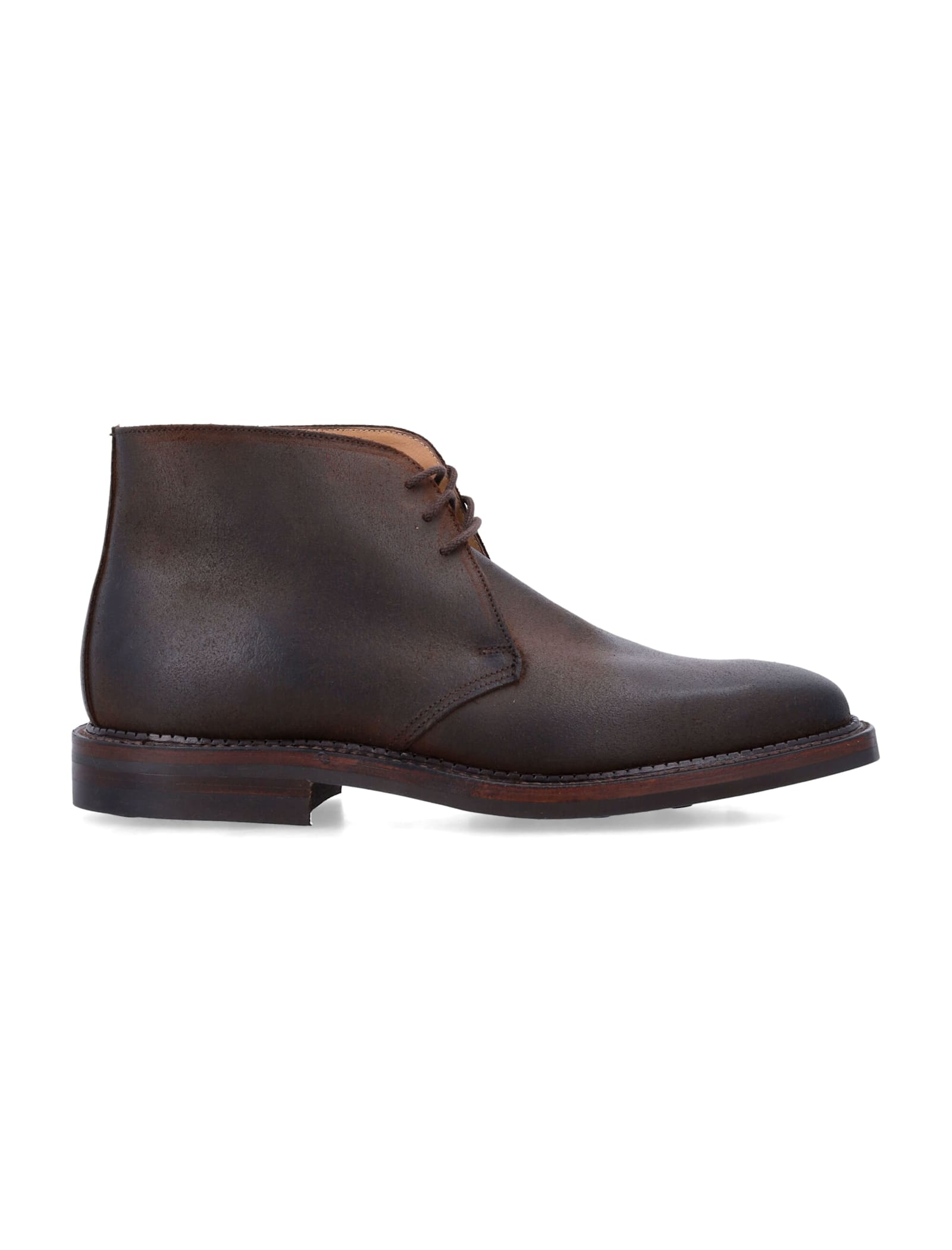 Shop Crockett &amp; Jones Molton In Dark Brown