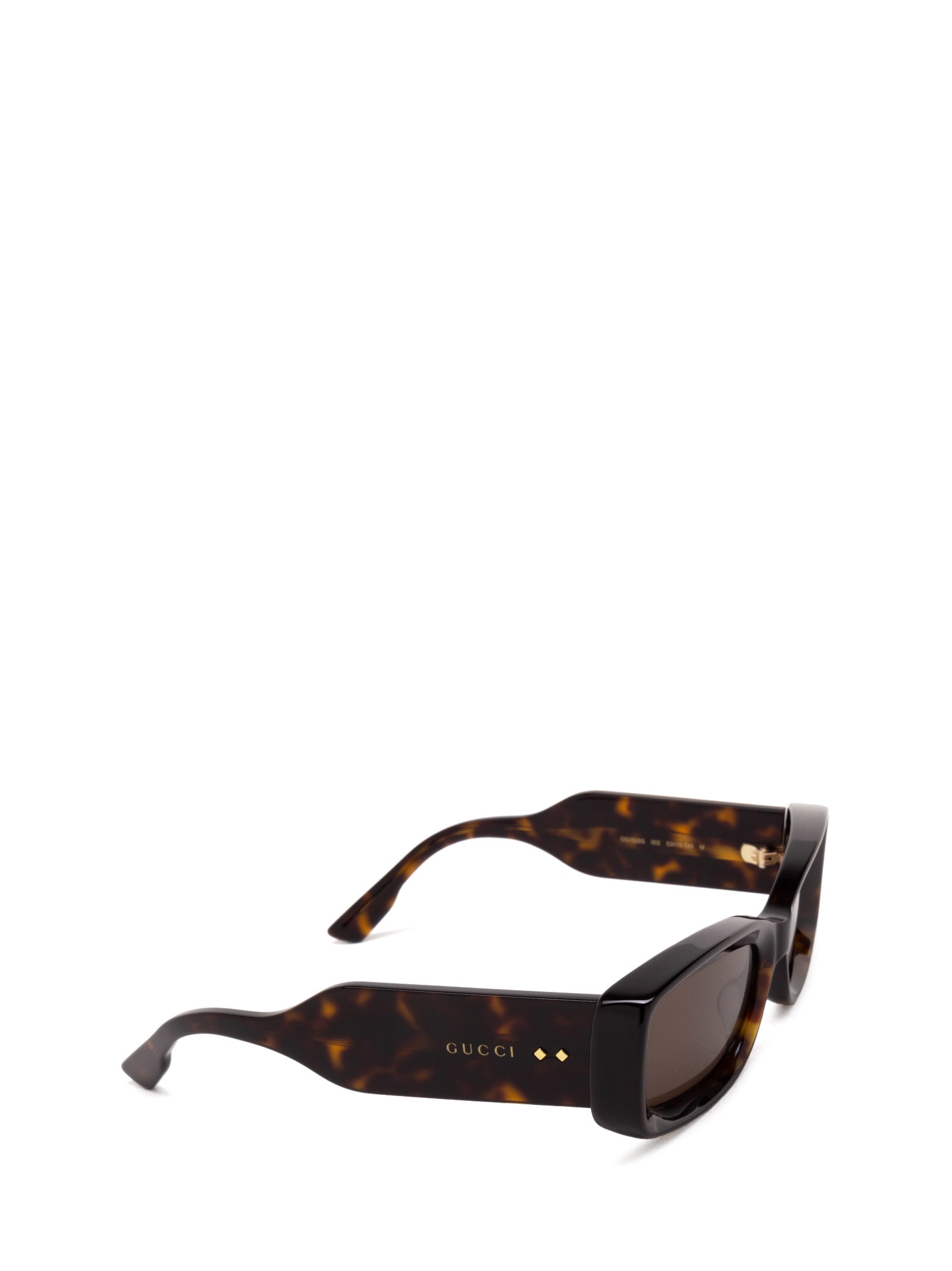 Shop Gucci Gg1528s Havana Sunglasses