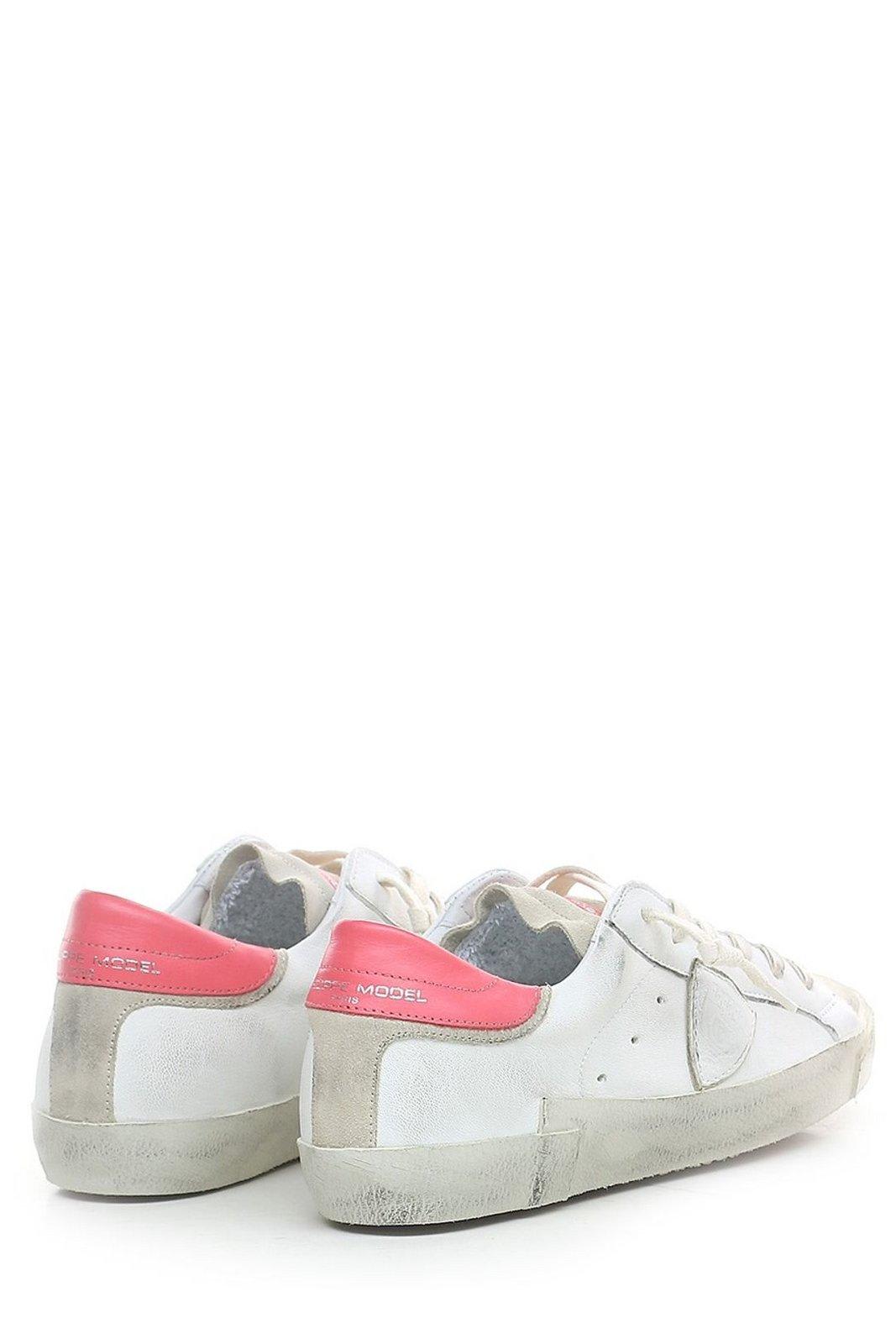 Shop Philippe Model Prsx Tennis Sneakers In White