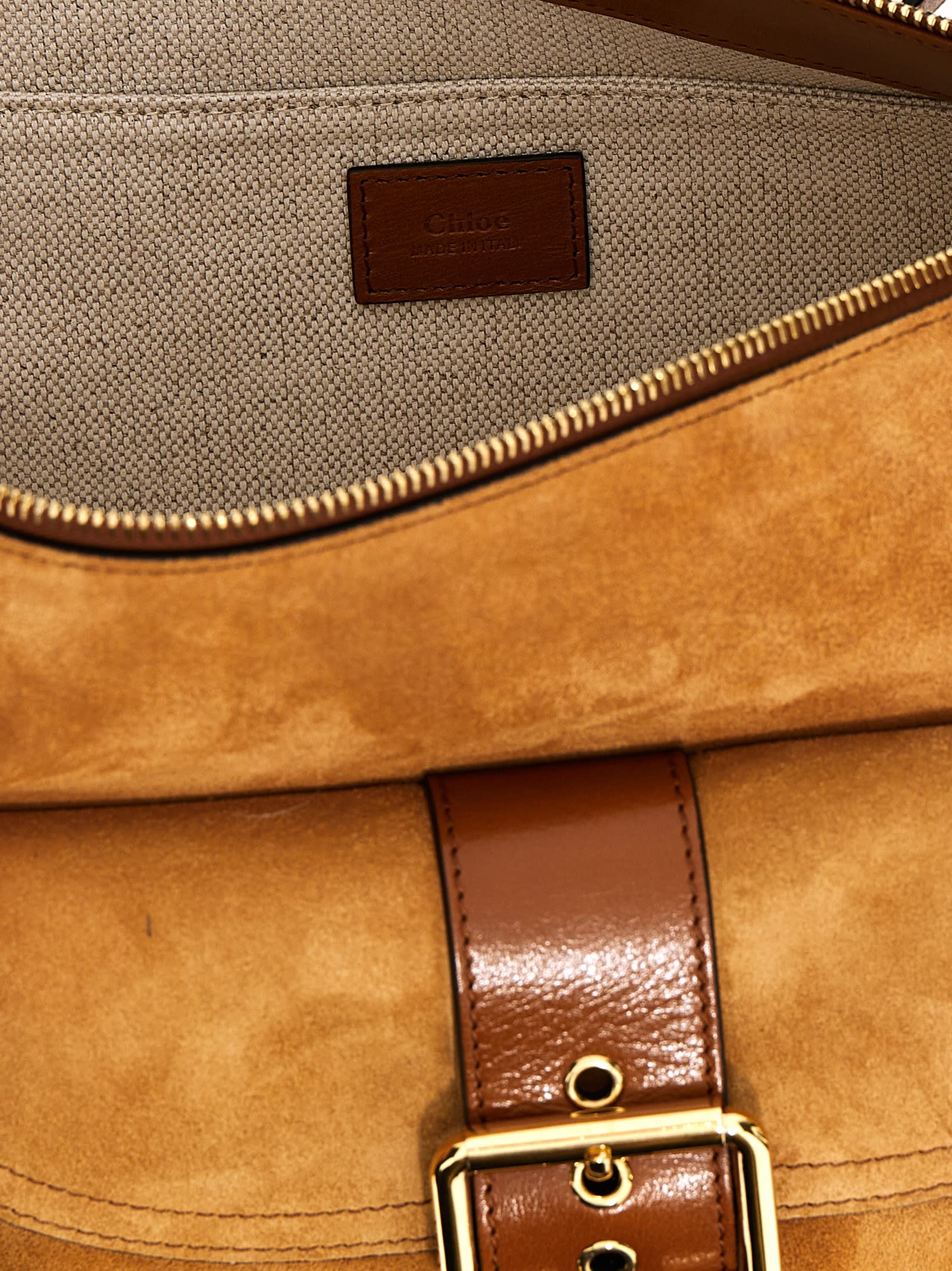 Chloé Camera Bag In Brown