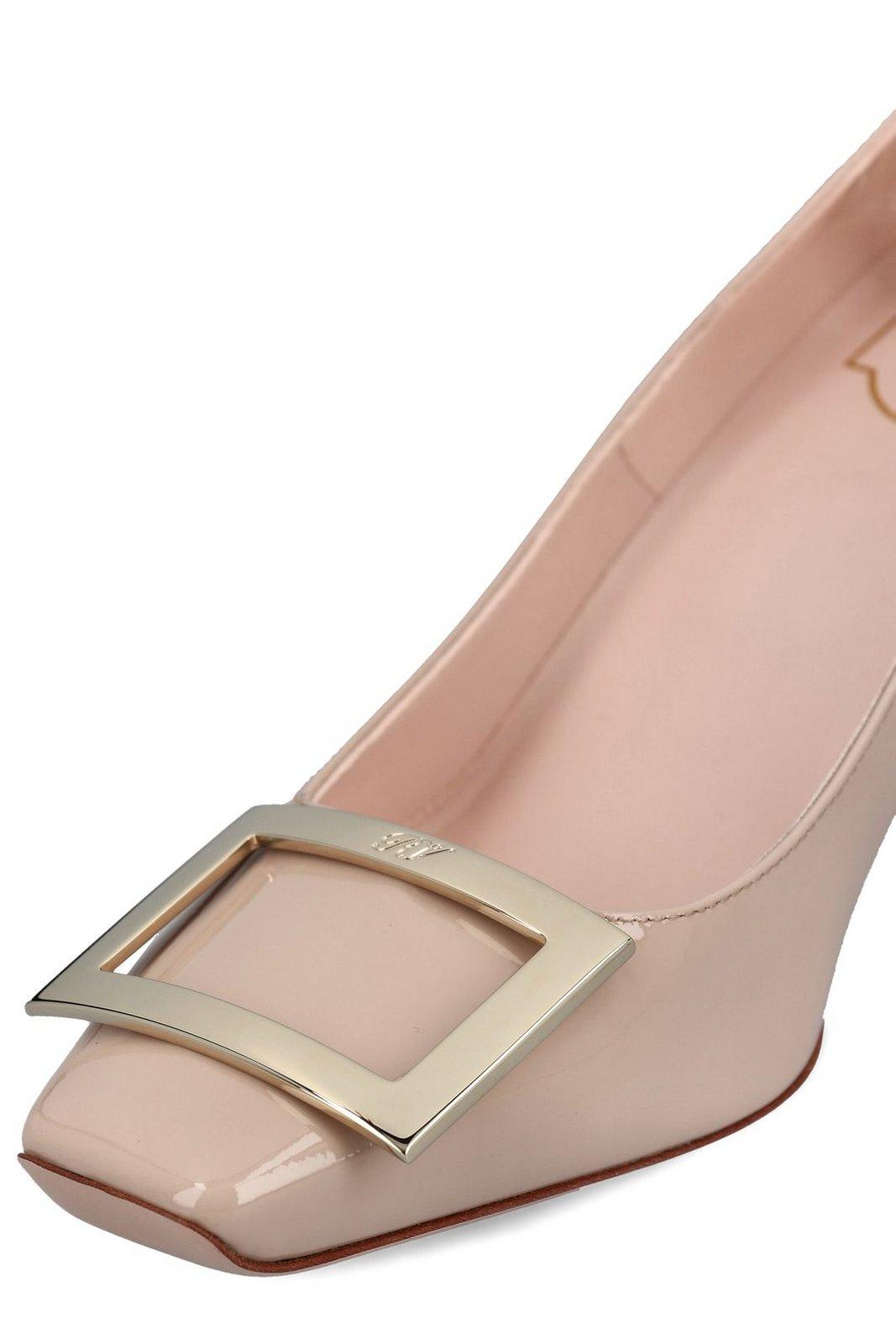 Roger Vivier Belle Vivier Trompette Pumps In Pink