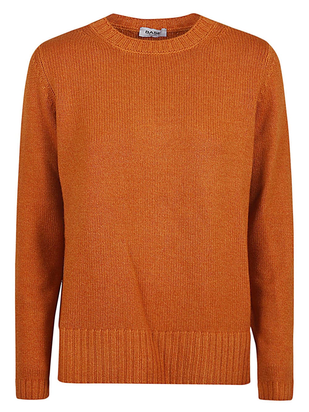 Base Wool And Cashmere Blend Sweater In Brown