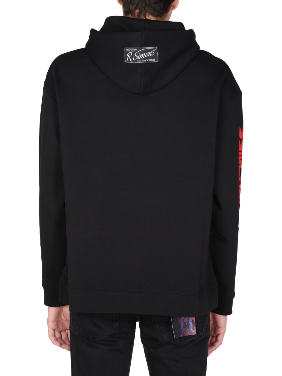 Shop Raf Simons Sinchronicity Sweatshirt In Black