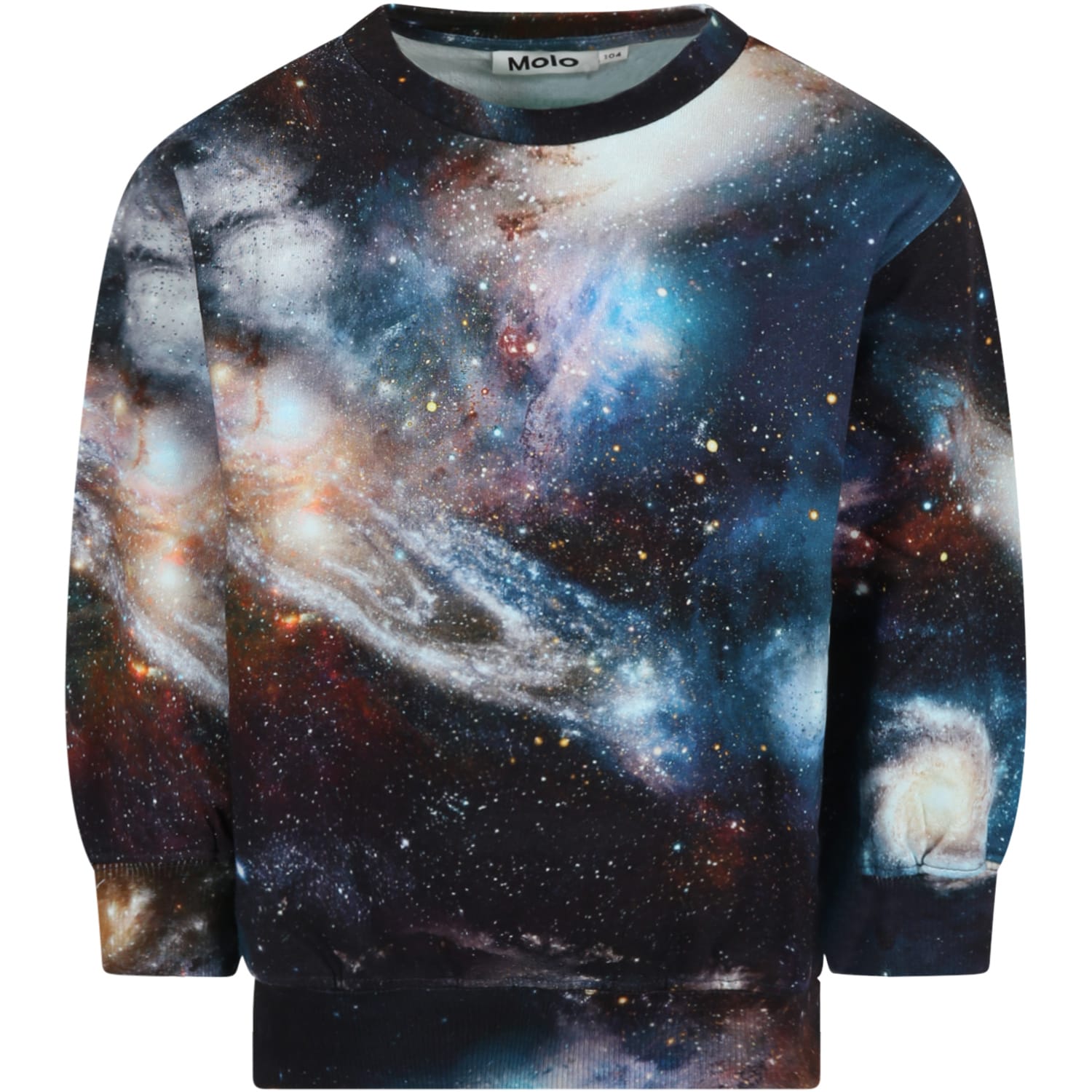 Molo Multicolor Sweatshirt For Kids With Universe