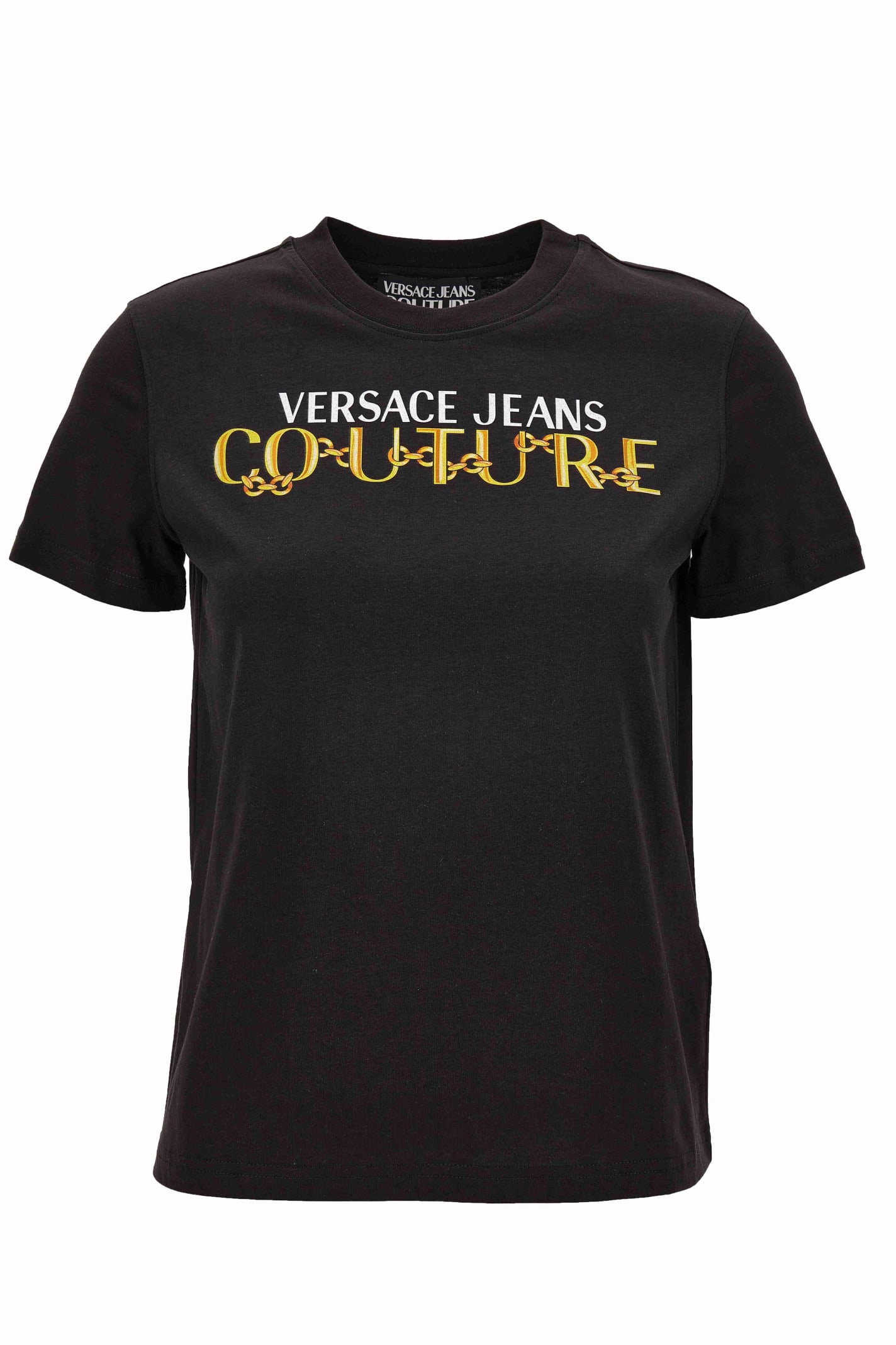 Shop Versace Jeans Couture Black T-shirt