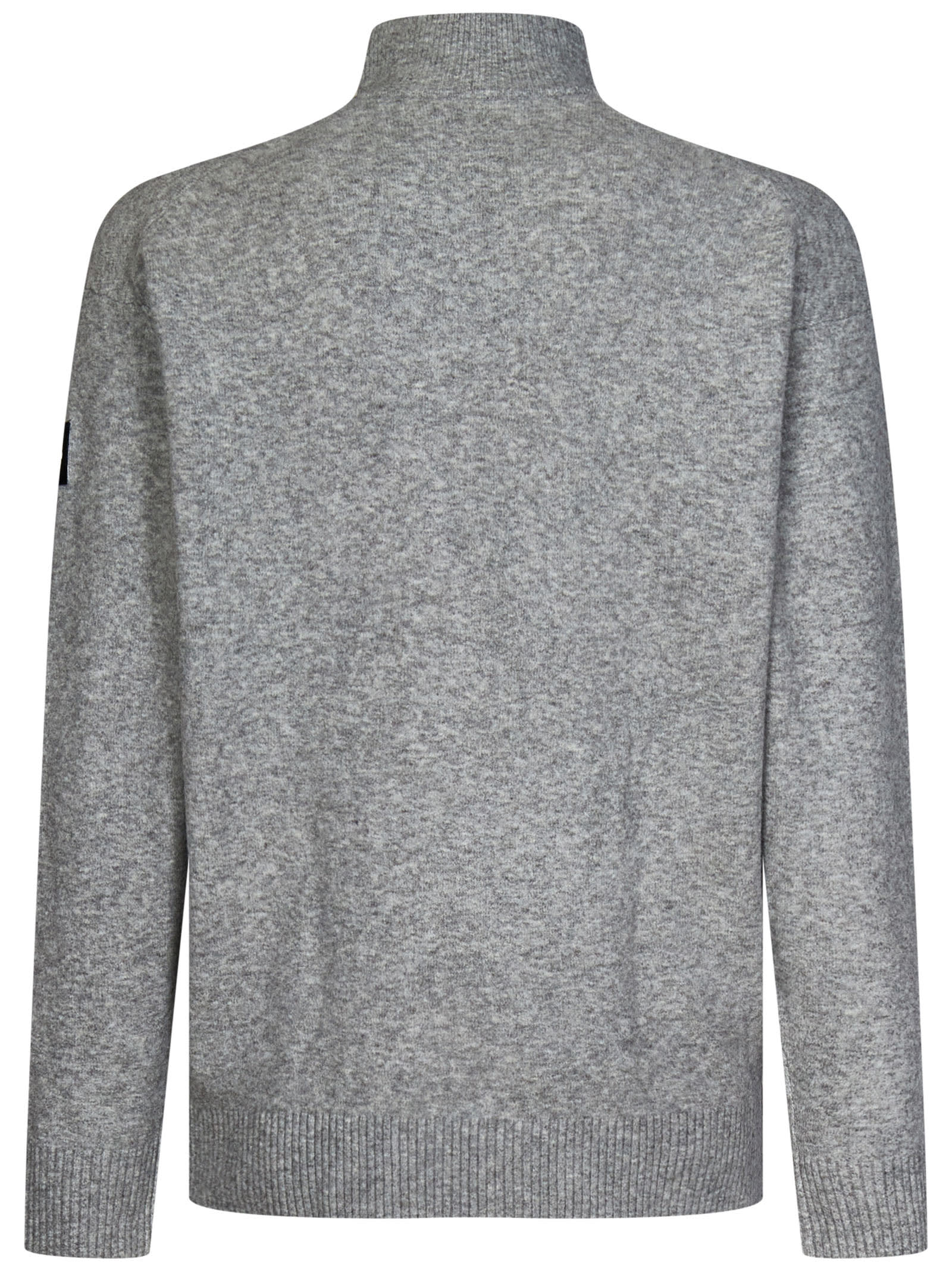 Shop Calvin Klein Sweater Sweater In Light Grey