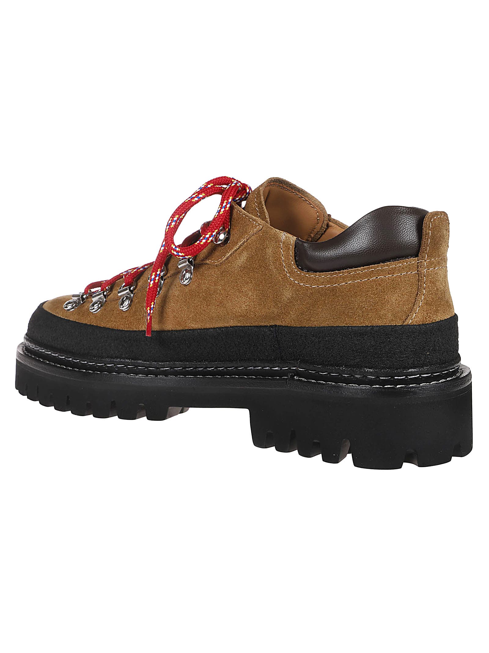 Shop Dsquared2 Canadian Low Hiking Boots In Cammello