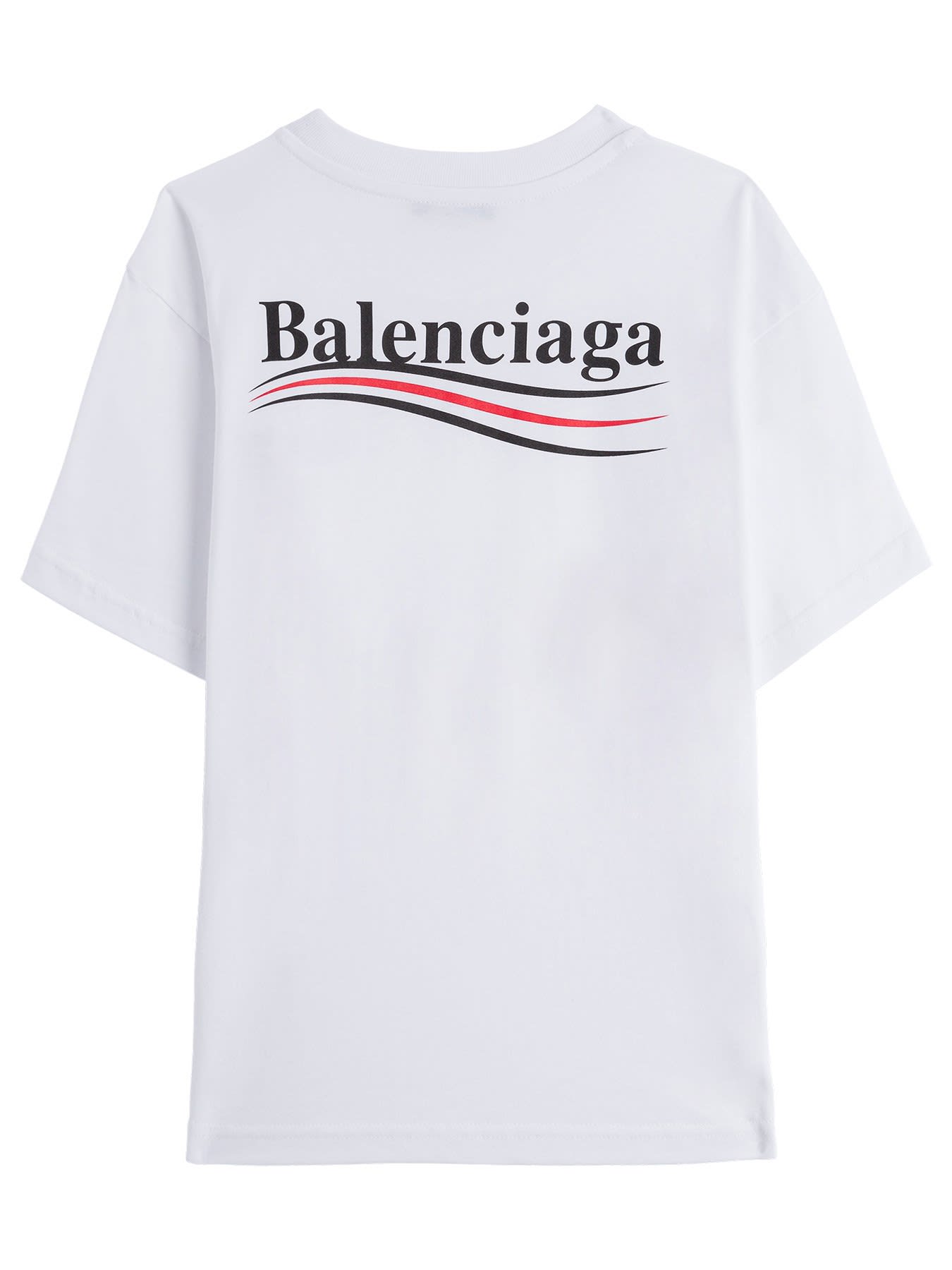 balenciaga tee white