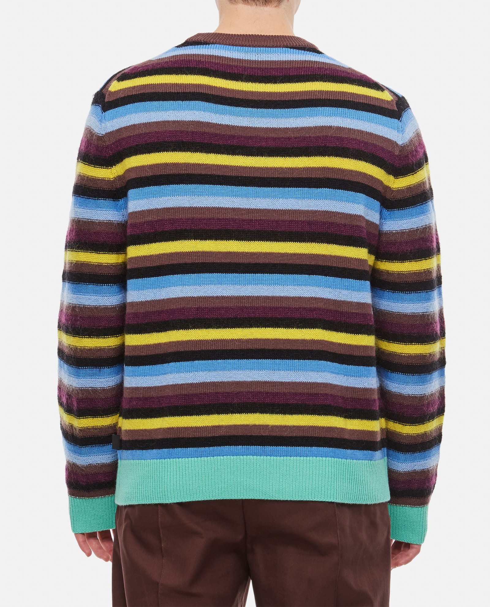 Shop Ps By Paul Smith Wool-mohair Blend Sweater Sweater In Light Purple